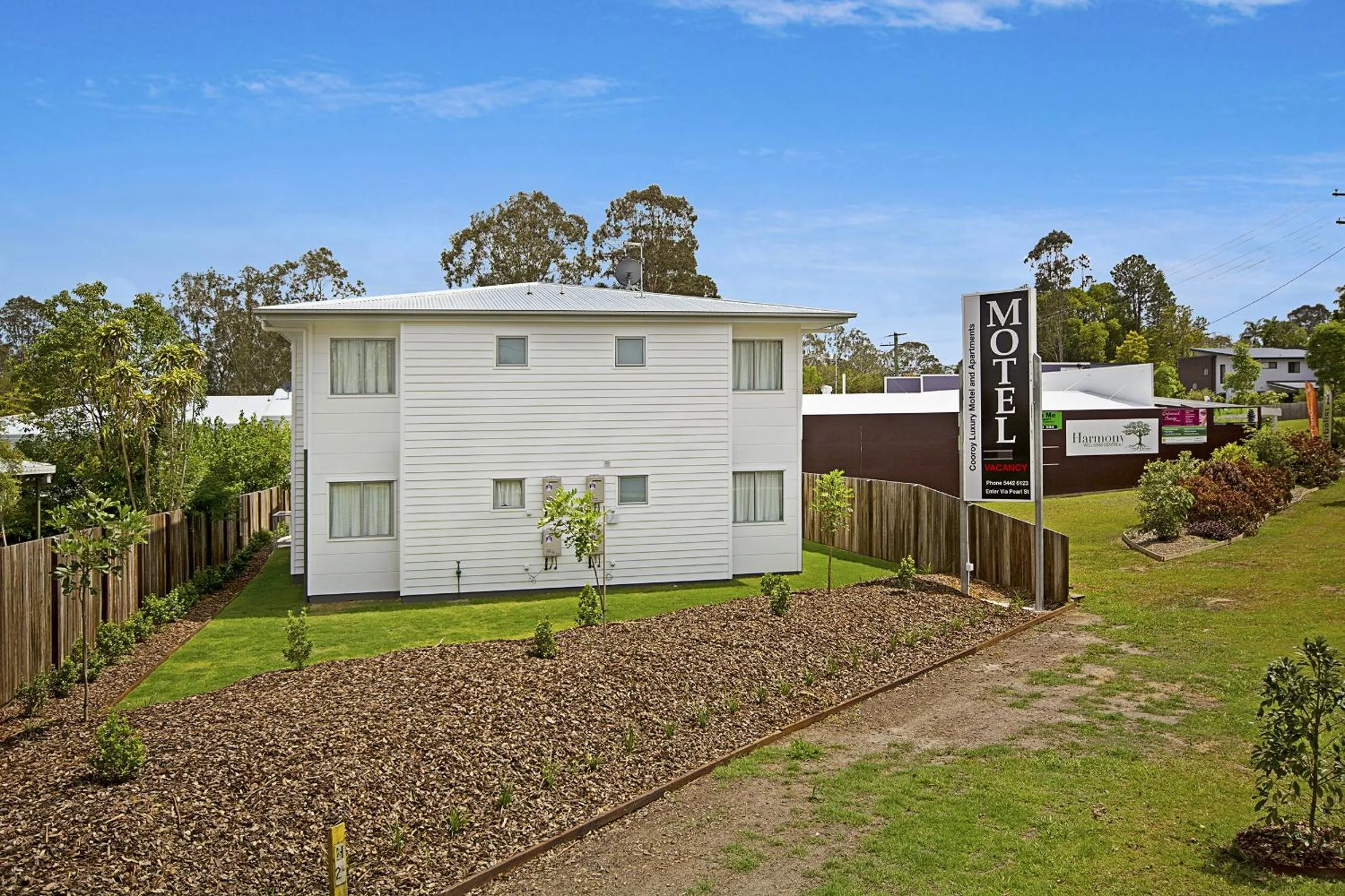 Property building in Cooroy Luxury Motel Apartments