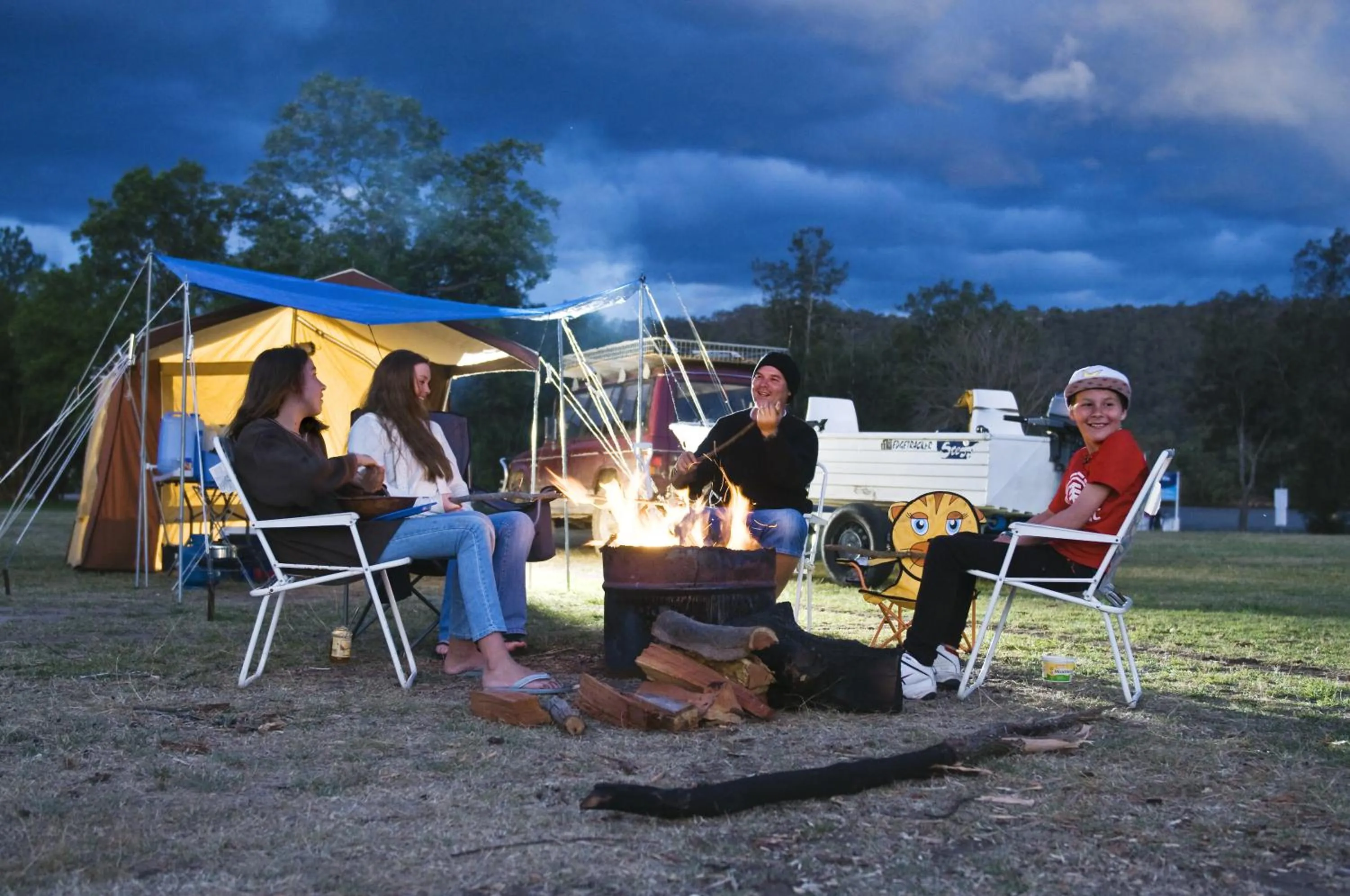 Winter in Del Rio Riverside Resort