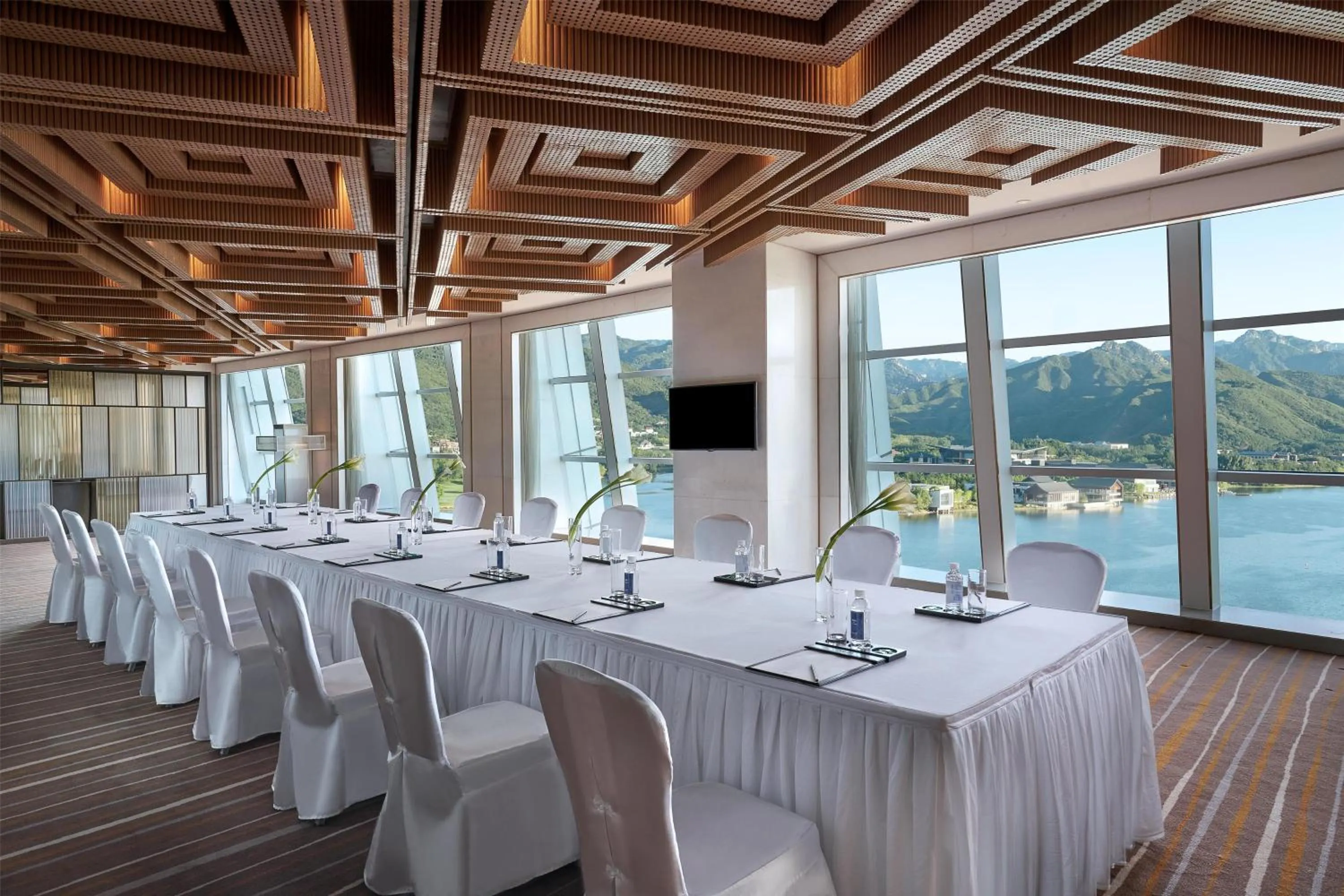 Meeting/conference room in Sunrise Kempinski Hotel Beijing