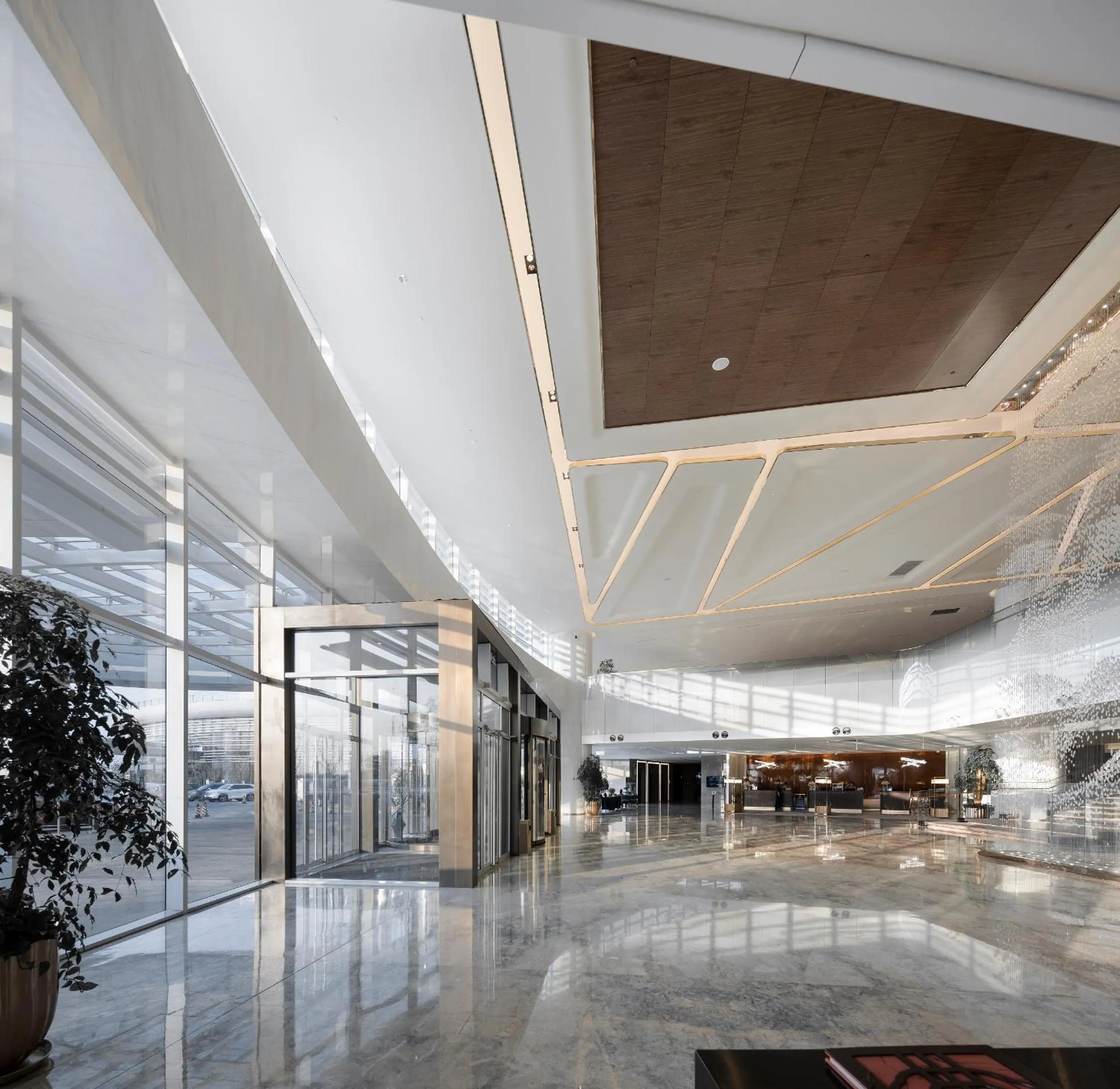 Lobby or reception in Sunrise Kempinski Hotel Beijing