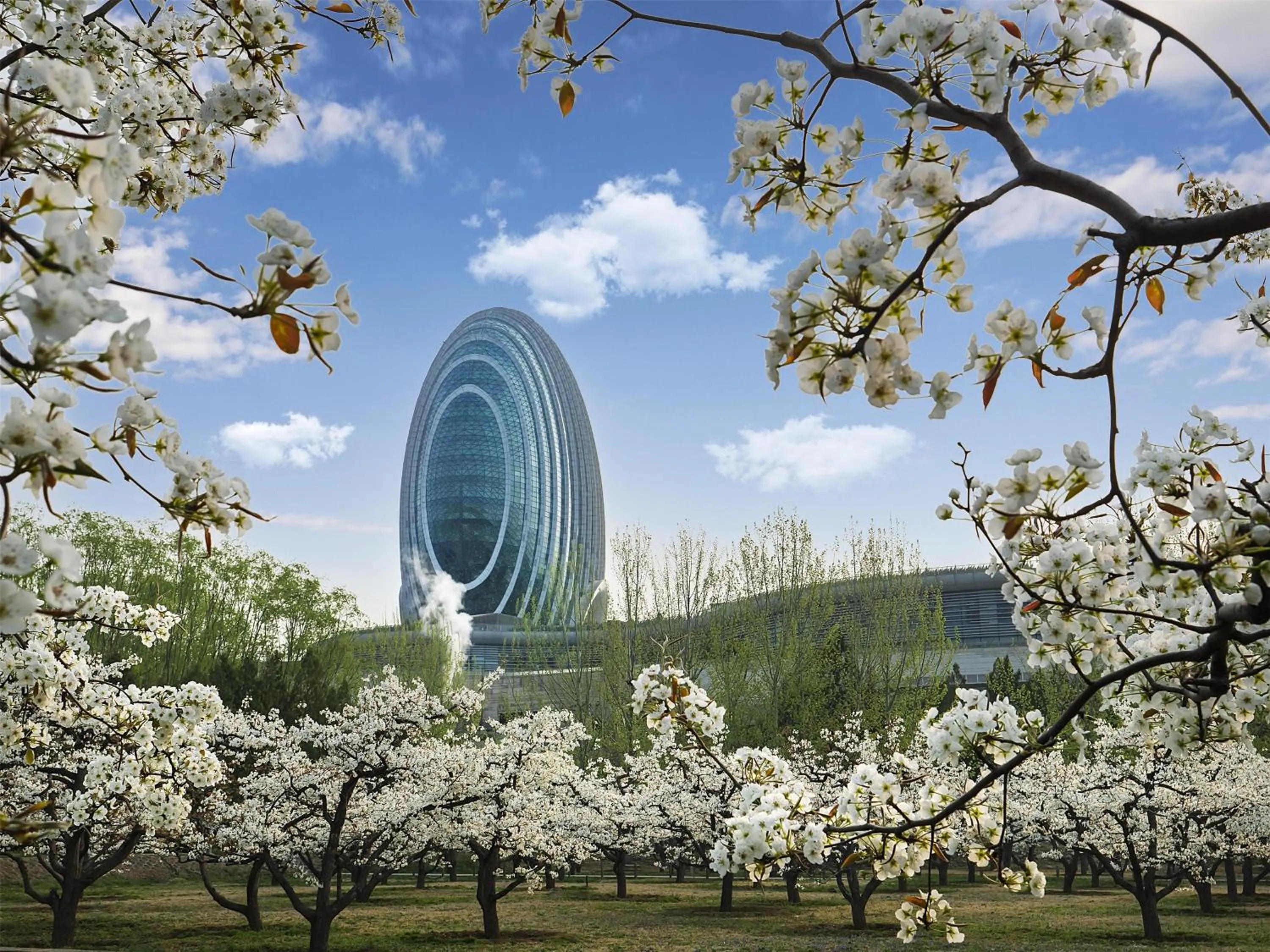 Property building in Sunrise Kempinski Hotel Beijing