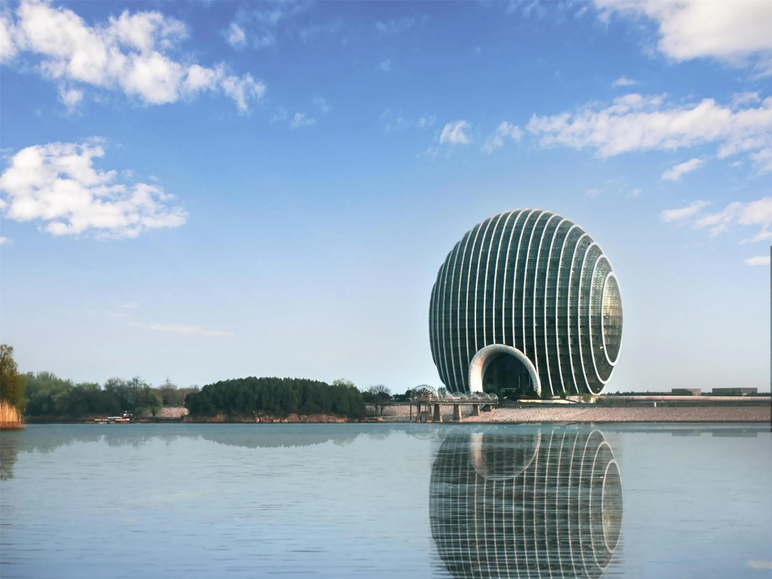 Property building in Sunrise Kempinski Hotel Beijing