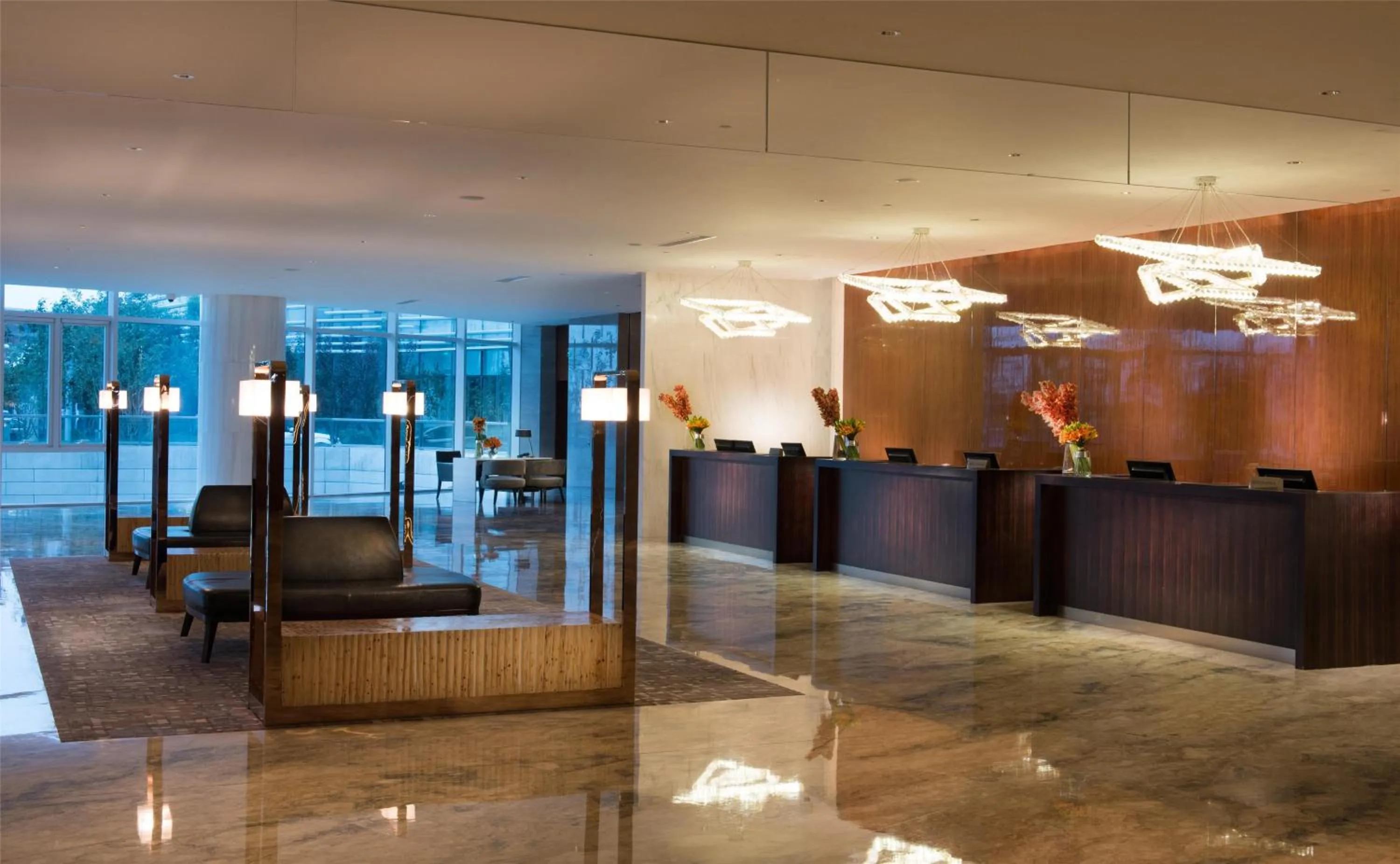 Lobby or reception in Sunrise Kempinski Hotel Beijing