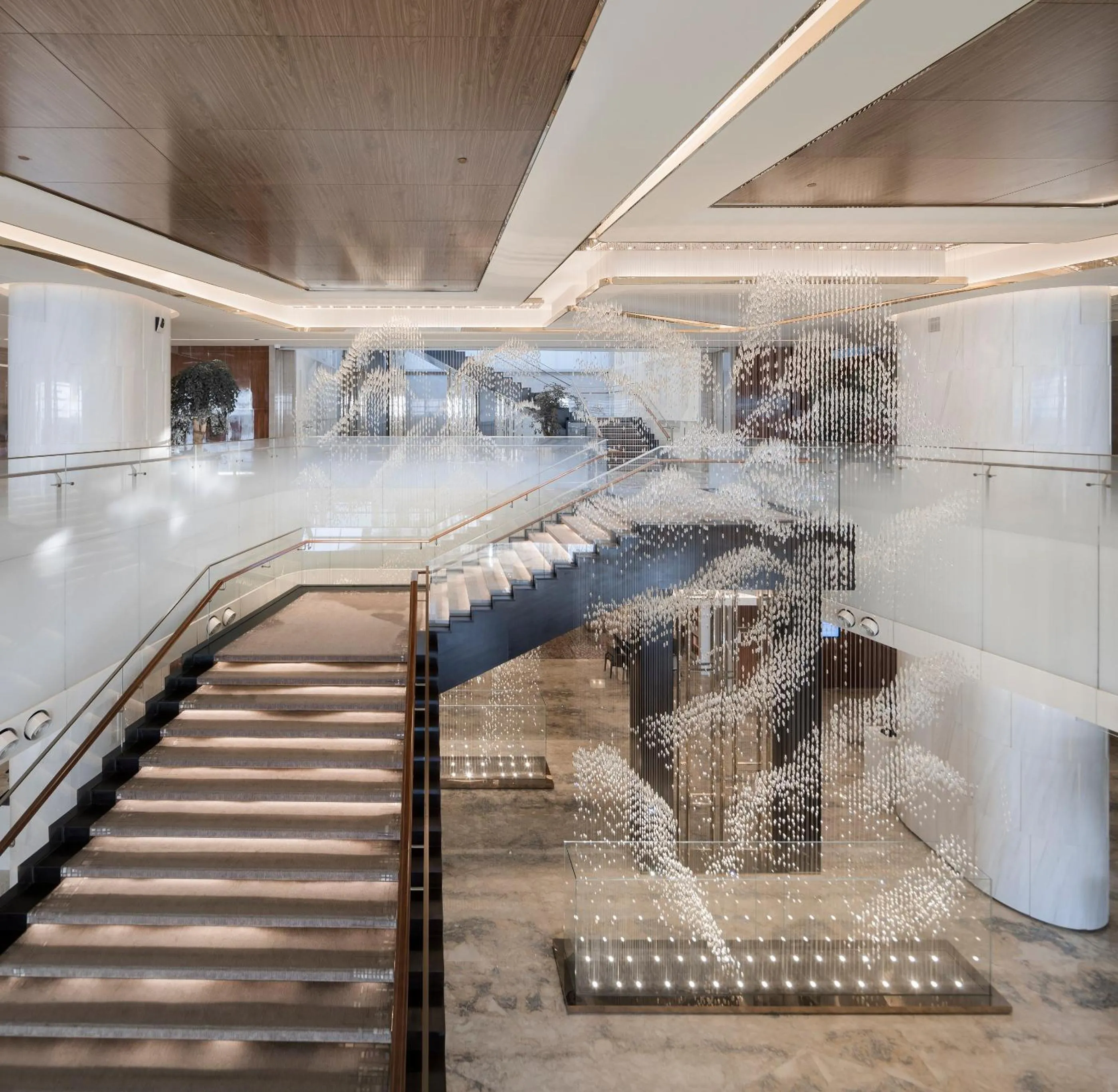 Lobby or reception in Sunrise Kempinski Hotel Beijing