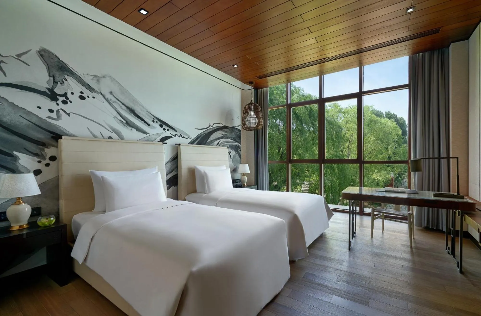 Bedroom, Bed in Yanqi Hotel, Managed by Kempinski