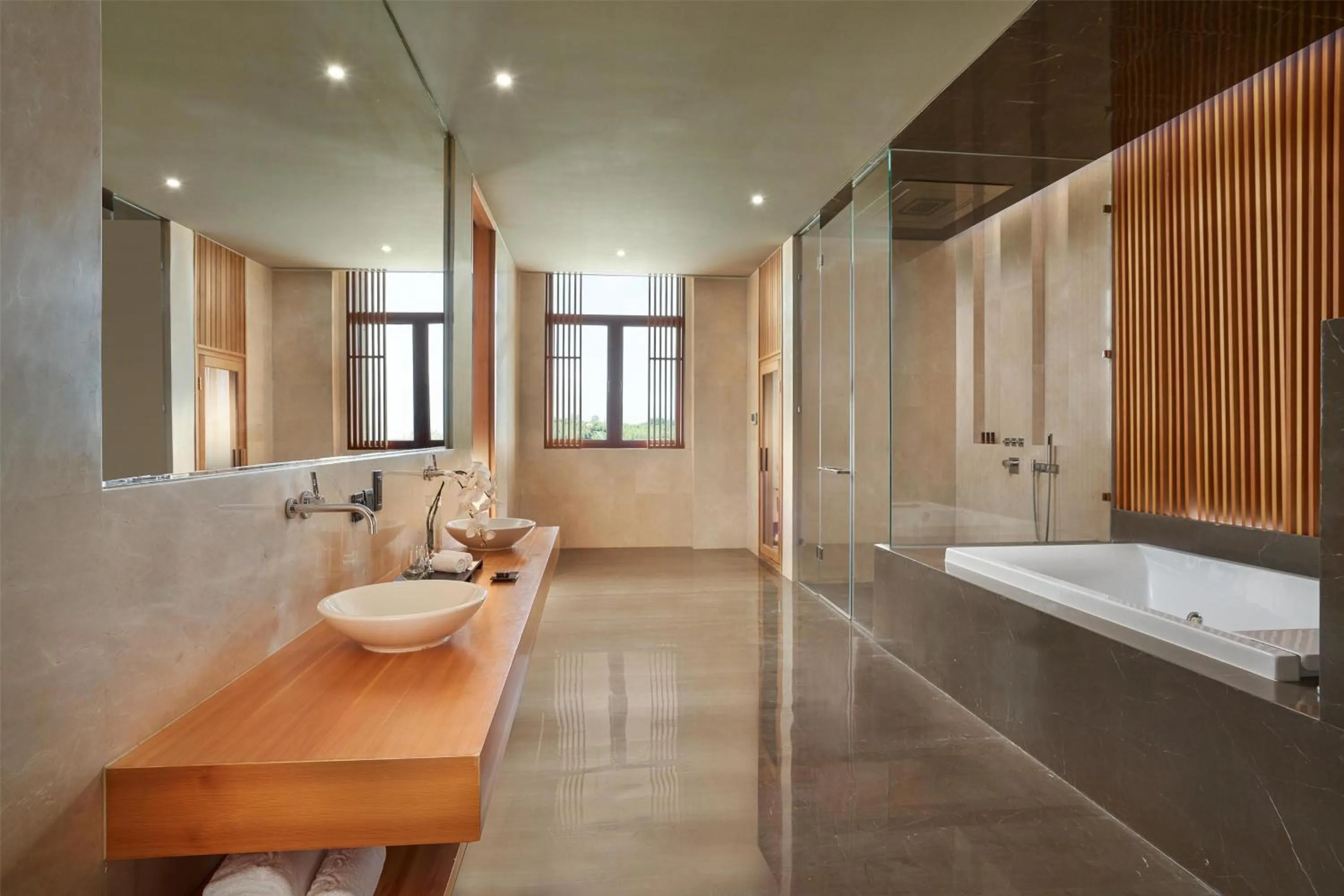 Bathroom in Yanqi Hotel, Managed by Kempinski