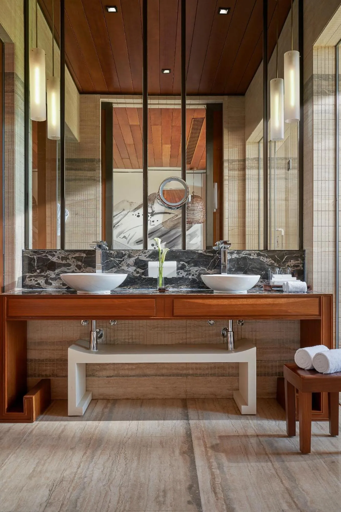 Toilet in Yanqi Hotel, Managed by Kempinski