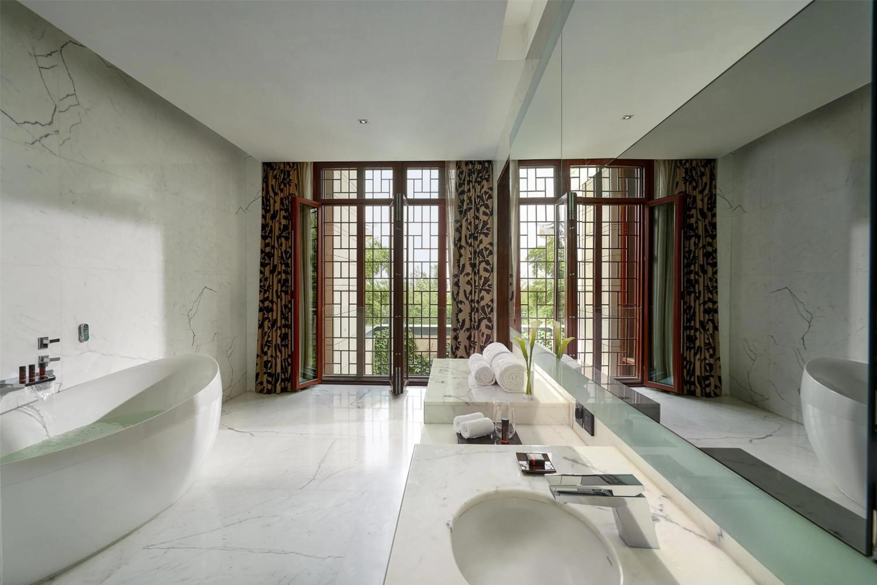 Bathroom in Yanqi Hotel, Managed by Kempinski