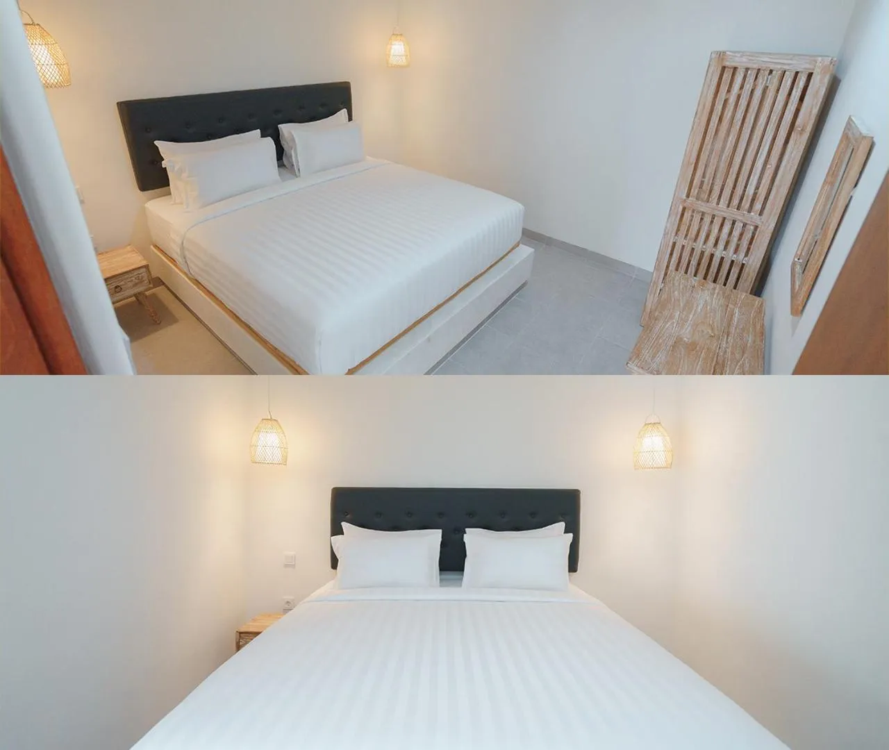 Bed in Odika Lovina Villas