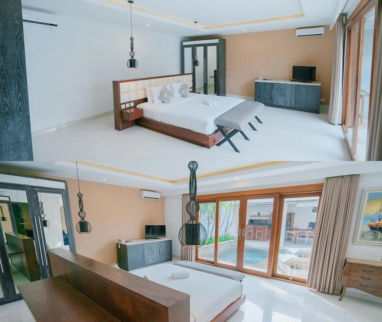 Bed in Odika Lovina Villas