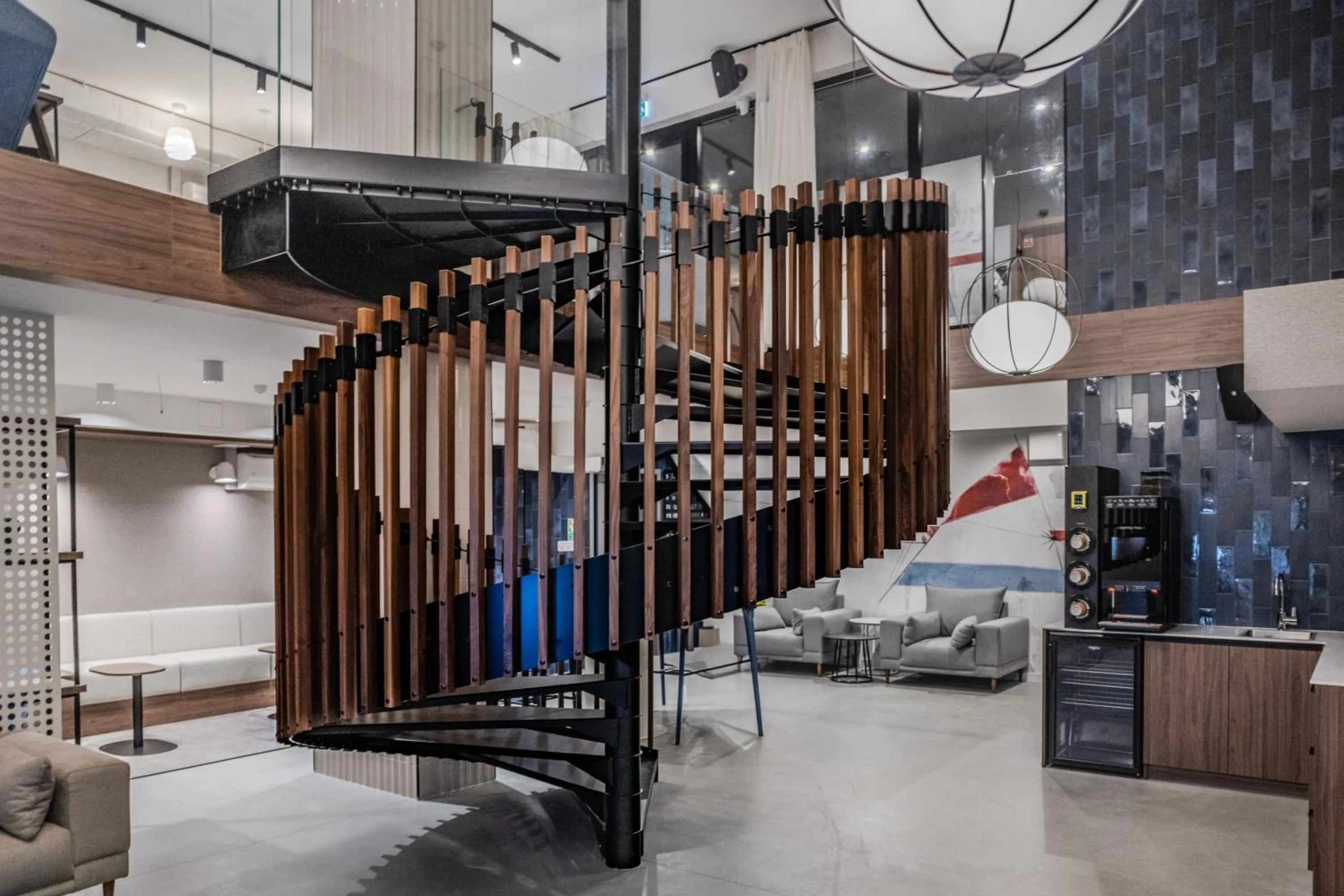 Coffee/tea facilities, Bed in Noli Gdansk Wrzeszcz