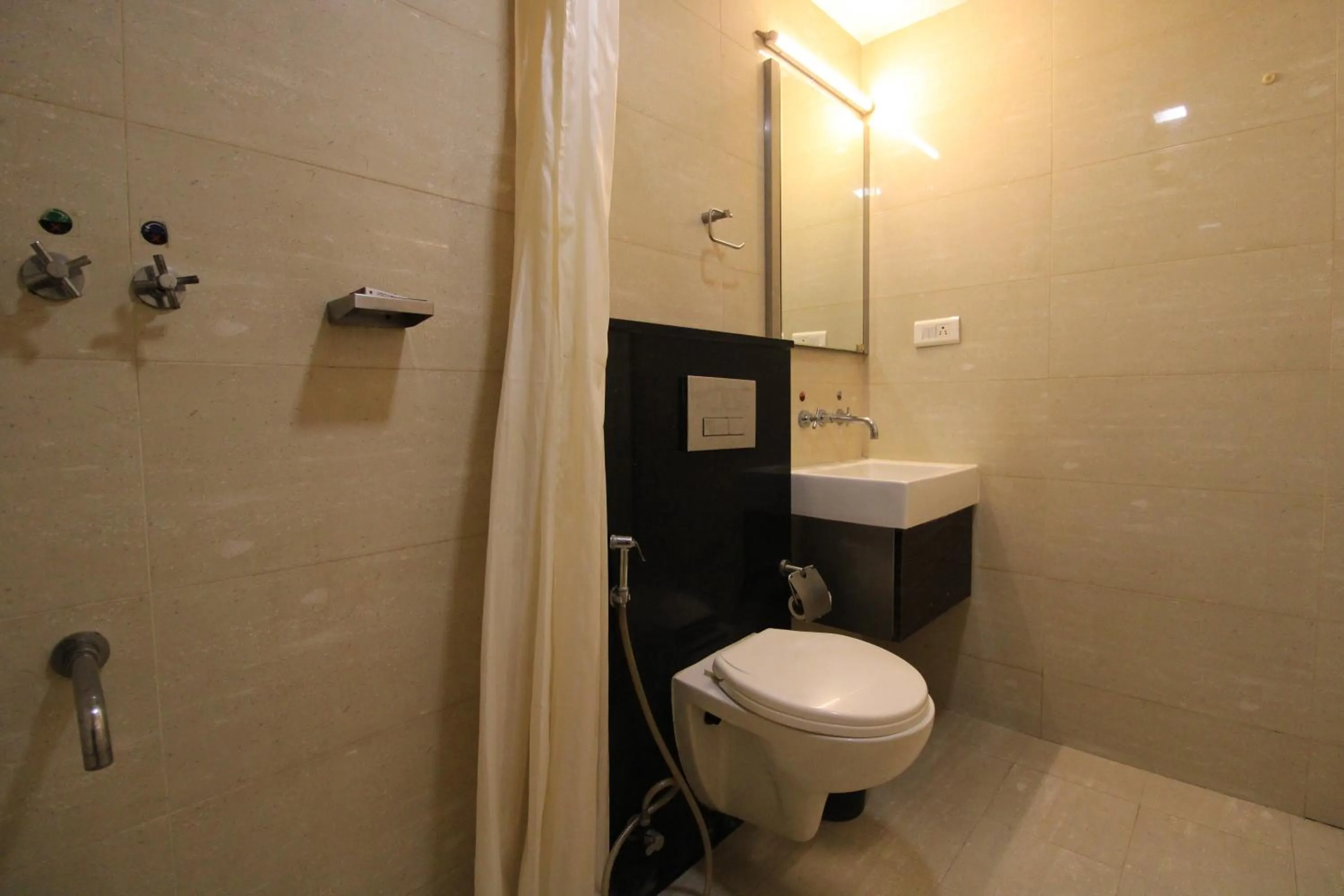 Bathroom in Hotel Southern Residency- near to SIPCOT