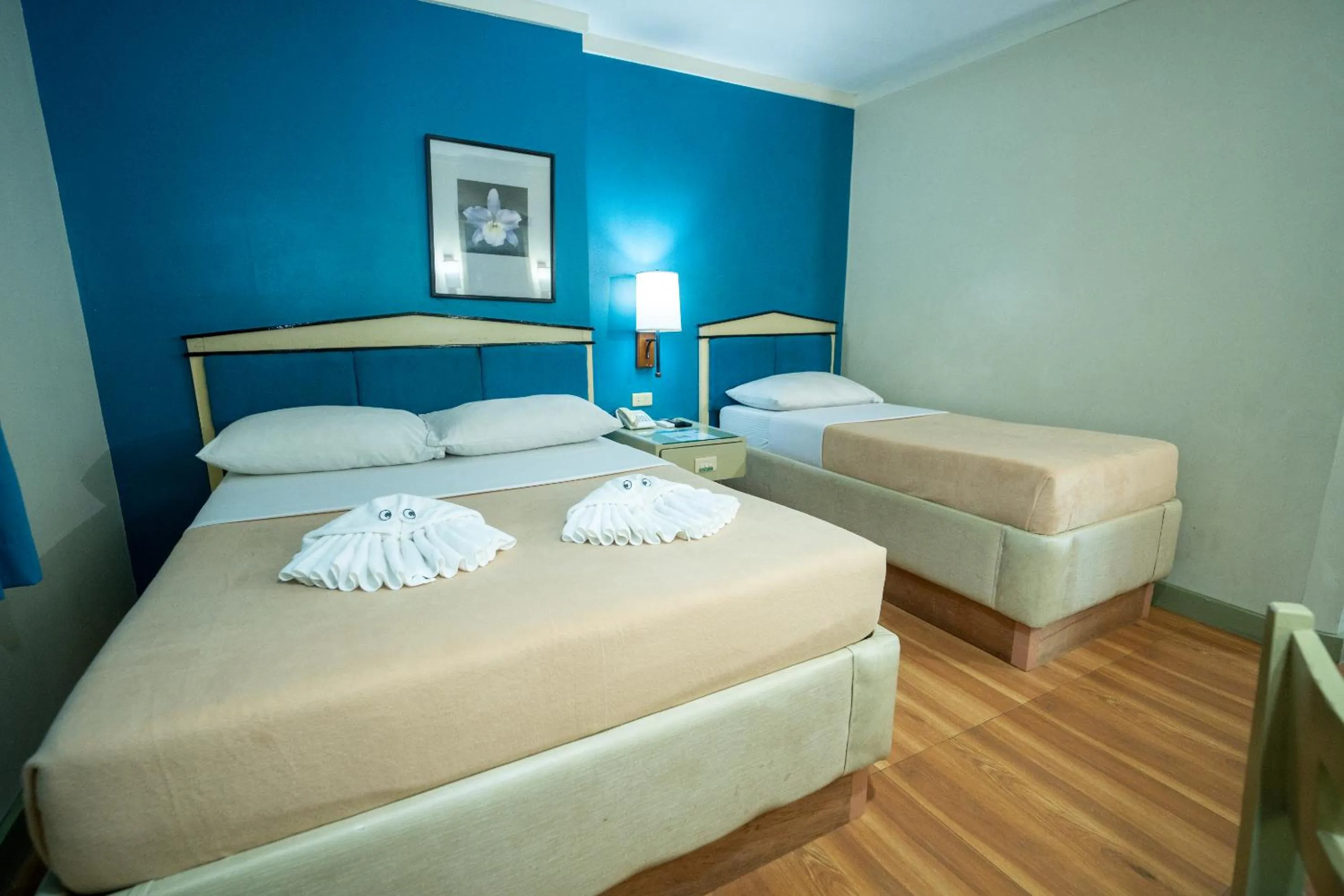 Bed in New Dawn Pensionne House