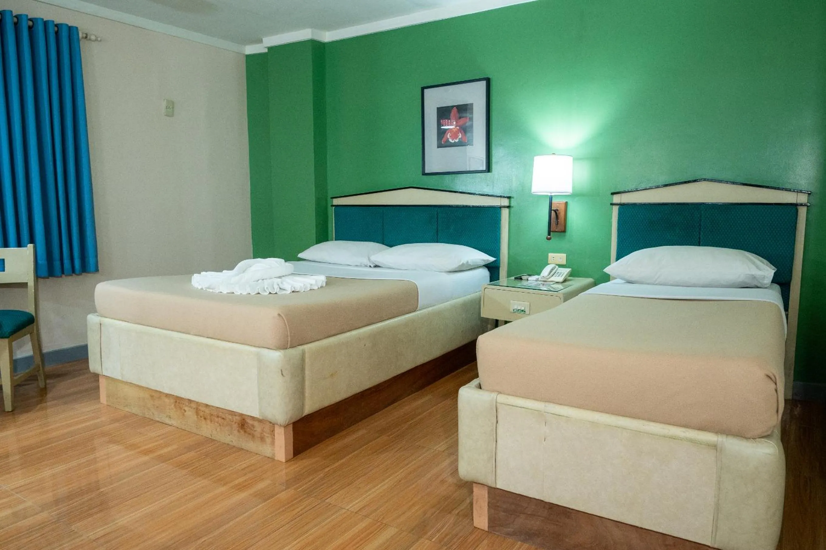 Family, Bed in New Dawn Pensionne House