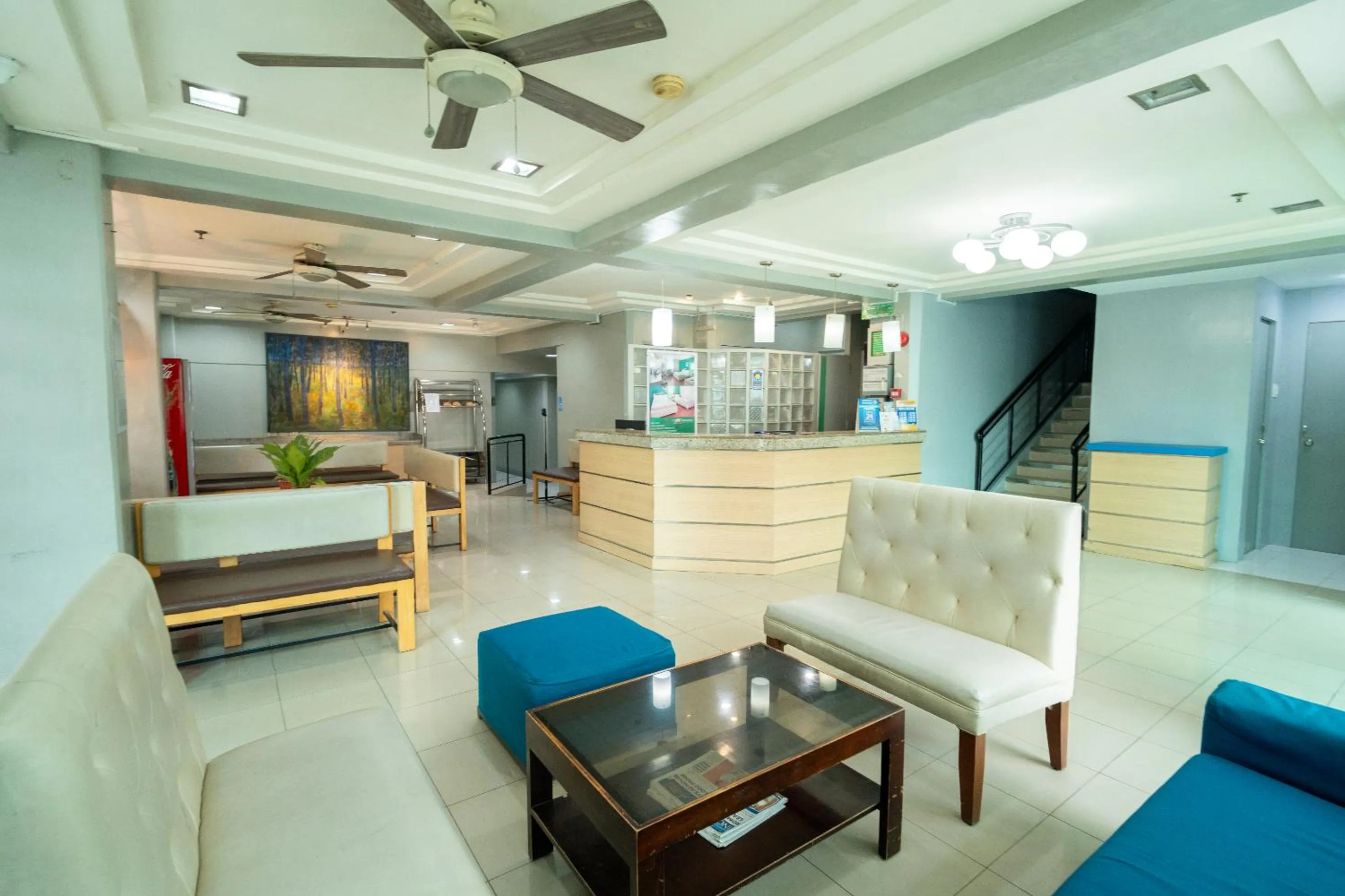 Seating area in New Dawn Pensionne House