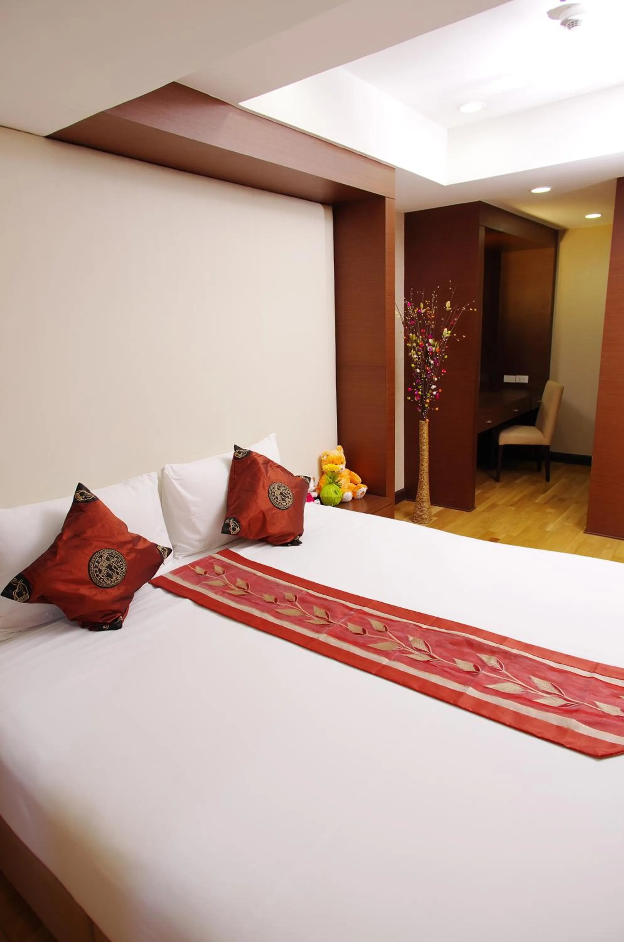 Bed in The Ninth Place Serviced Residence