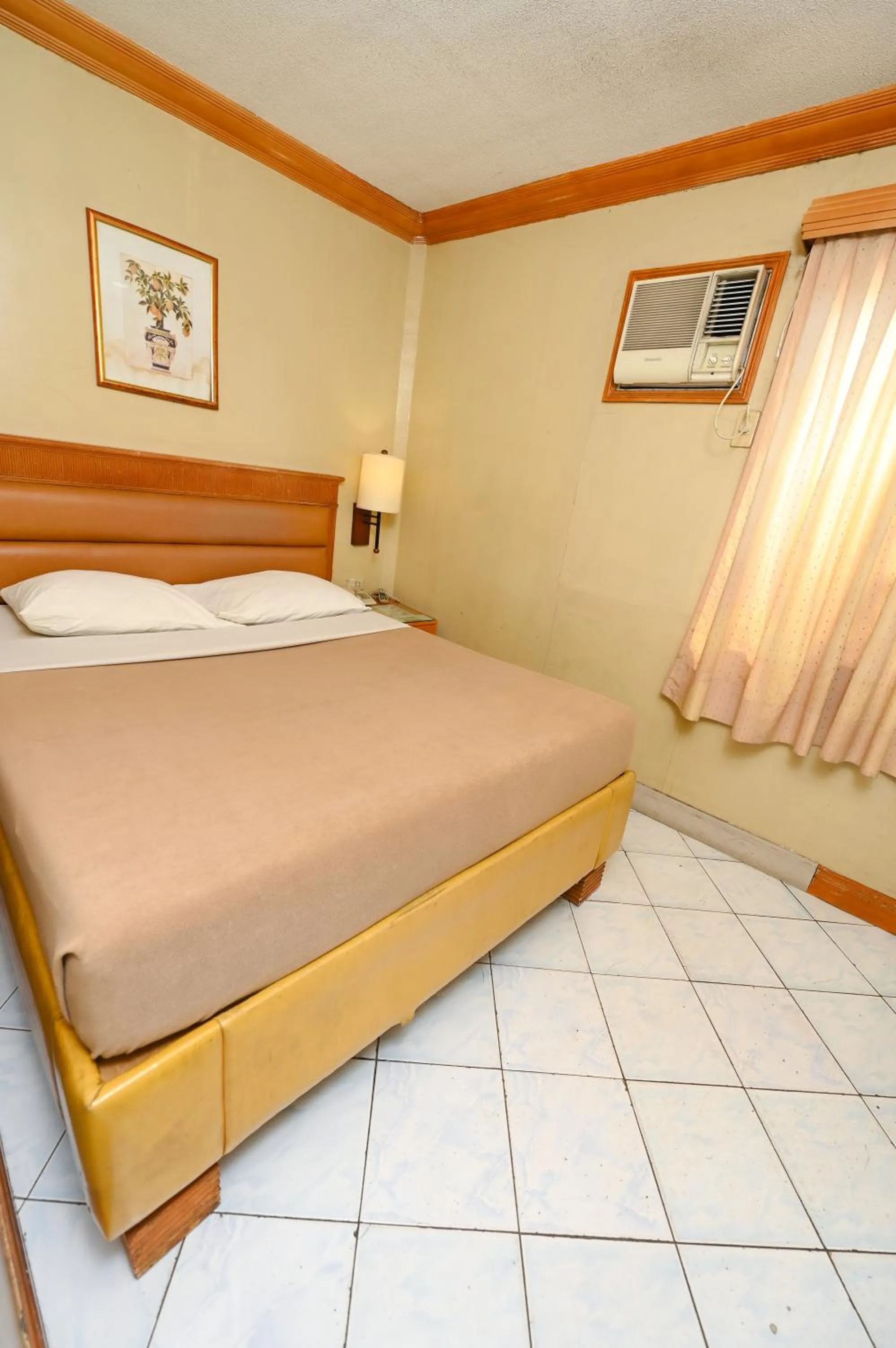 Bed in Nature's Pensionne House