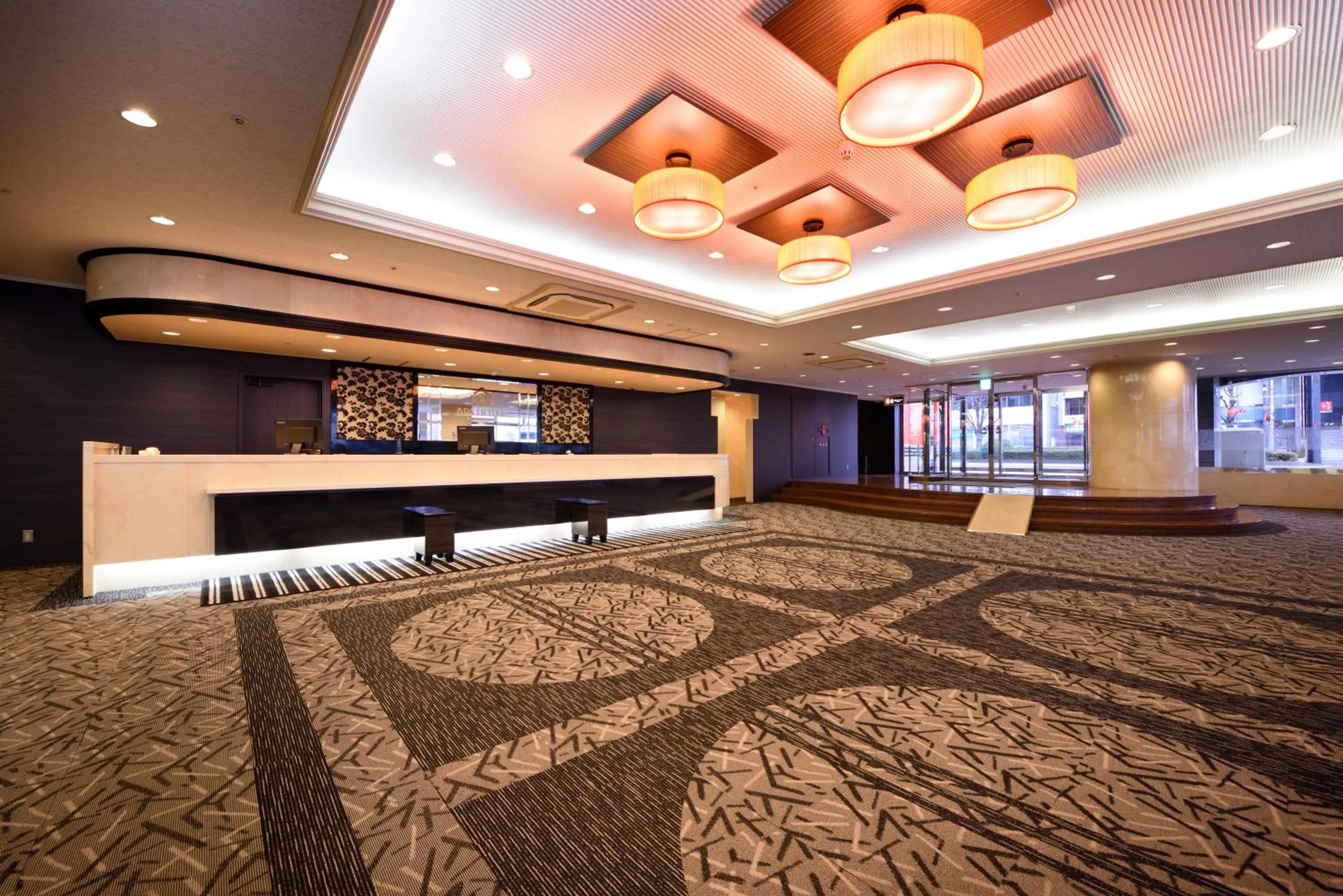 Lobby or reception in APA Hotel Utsunomiya-Ekimae
