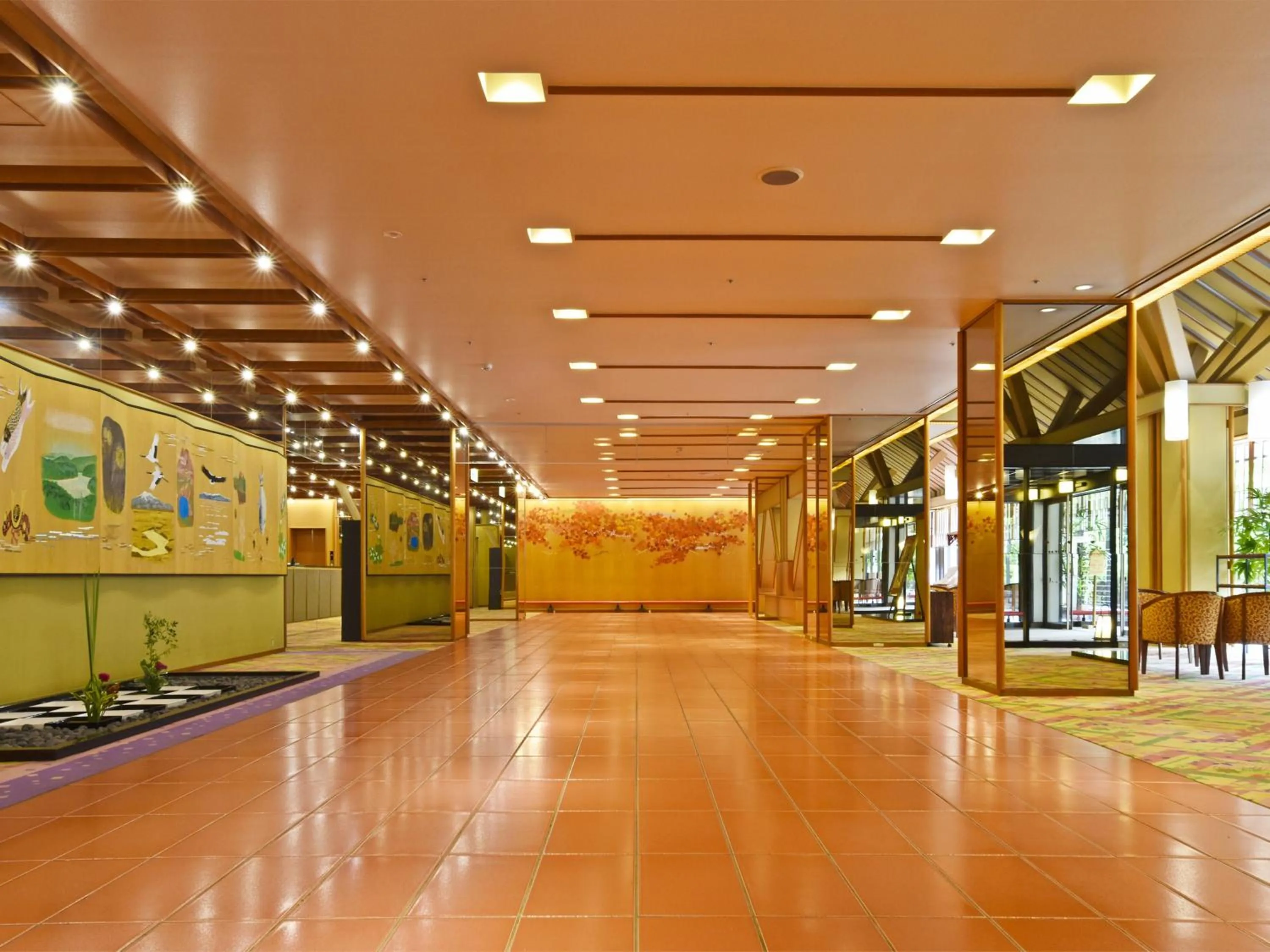 Lobby or reception in jyozankei SHIKAnoYU