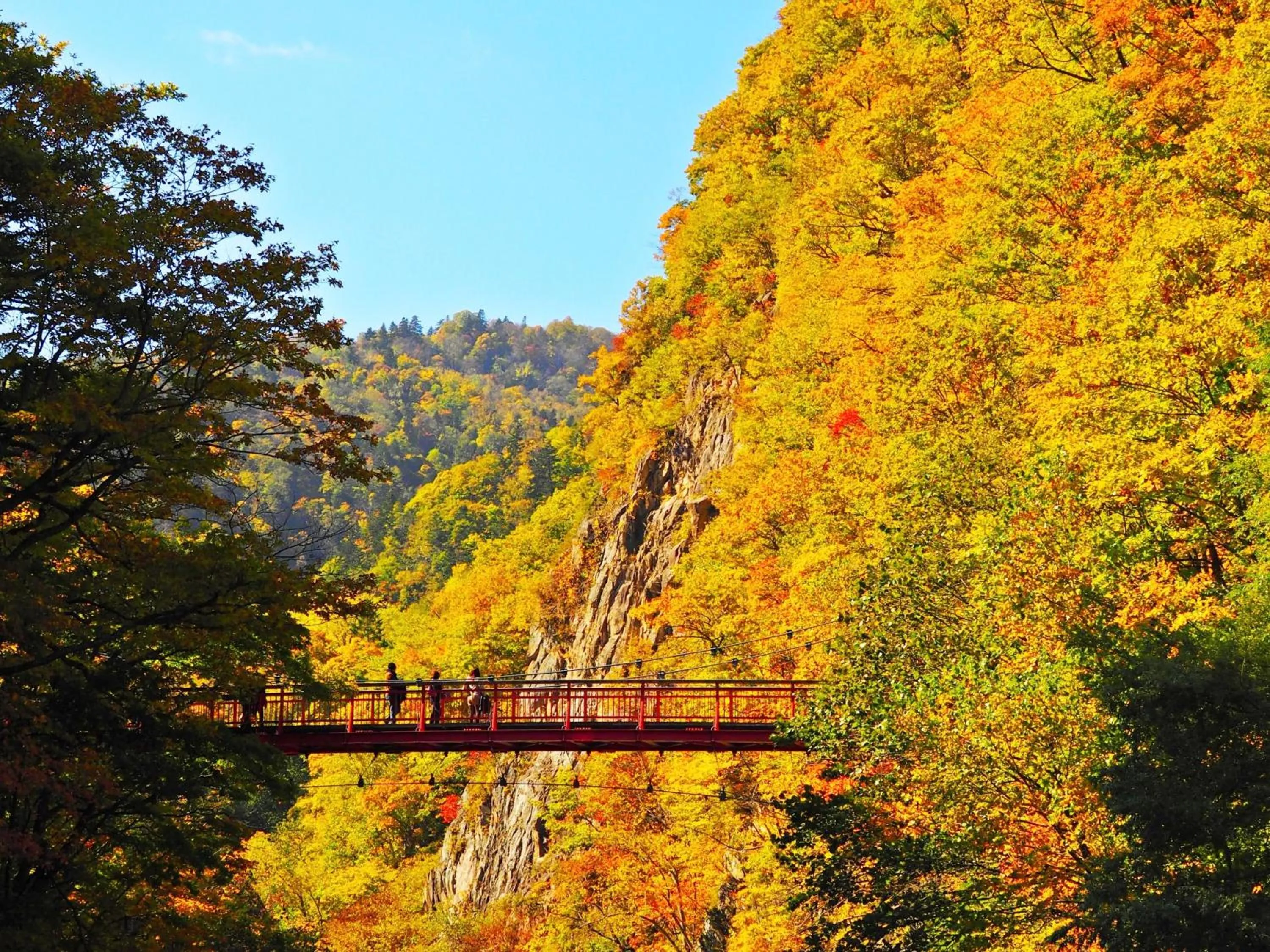 Nearby landmark in jyozankei SHIKAnoYU