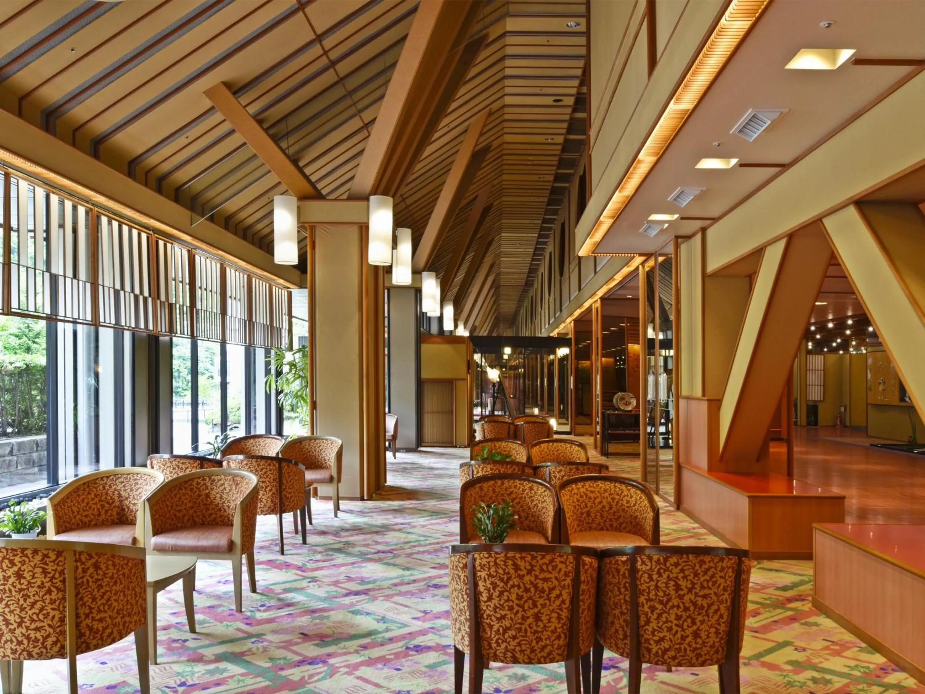 Lobby or reception in jyozankei SHIKAnoYU