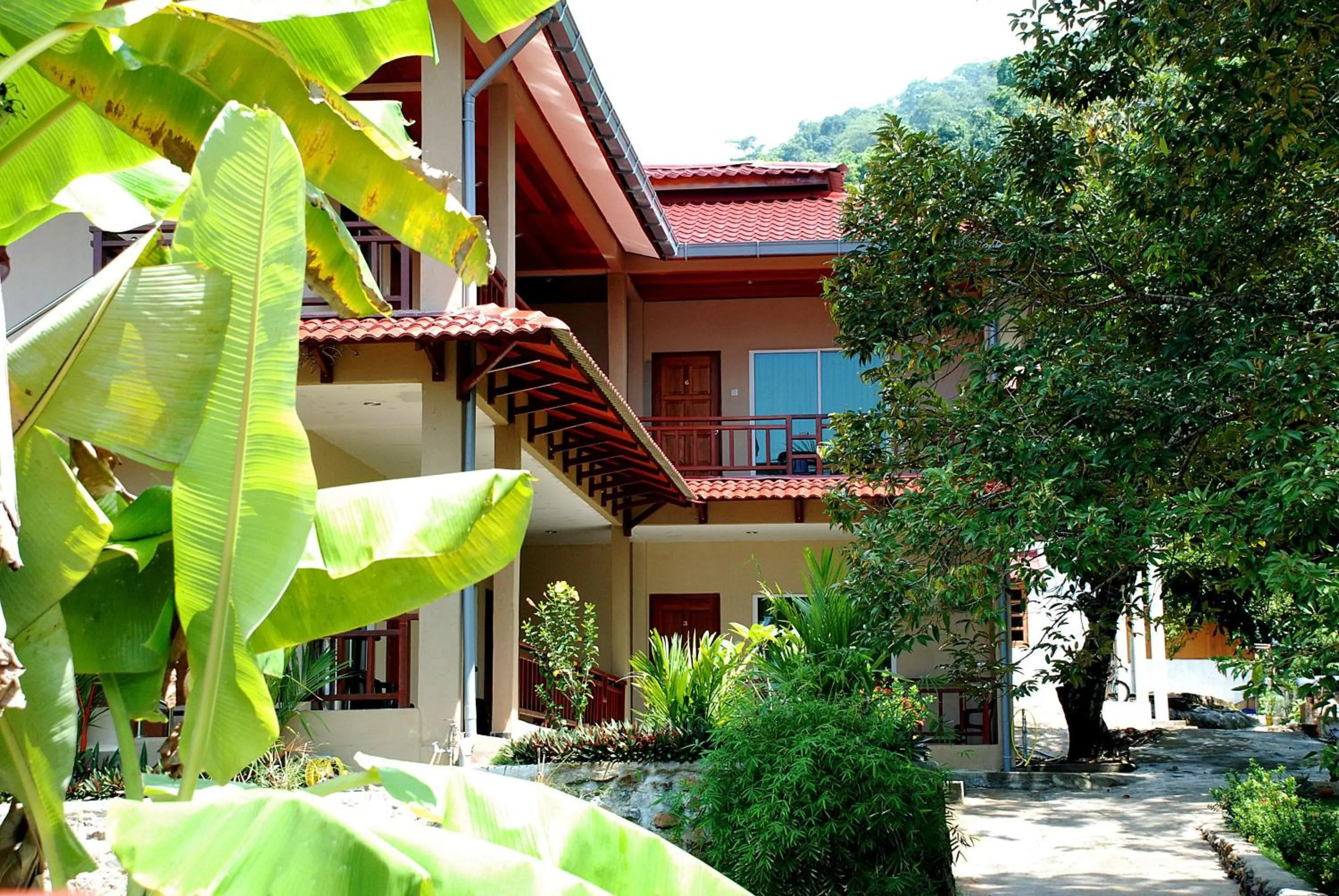 Decorative detail in Tioman Dive Resort