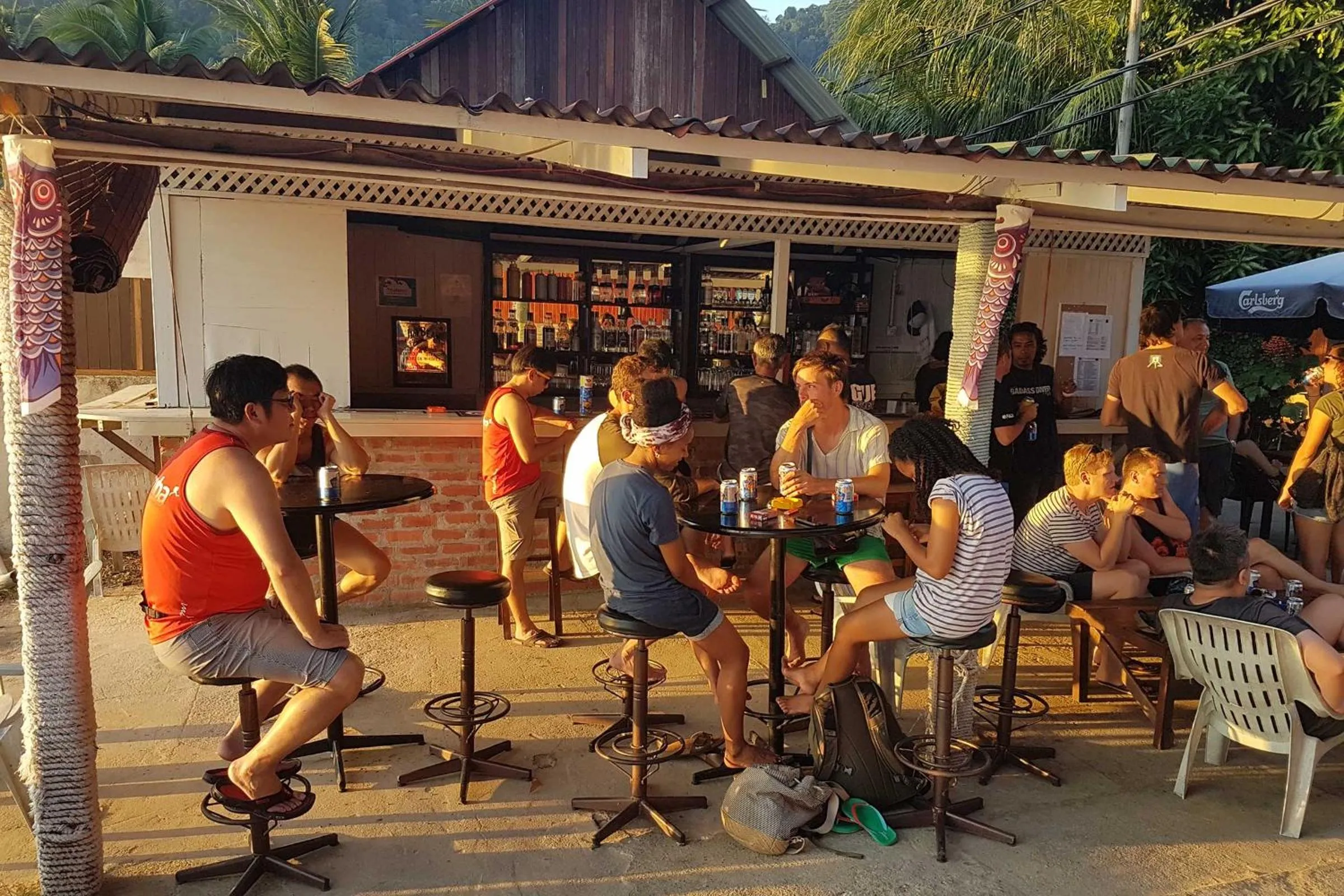 Lounge or bar in Tioman Dive Resort