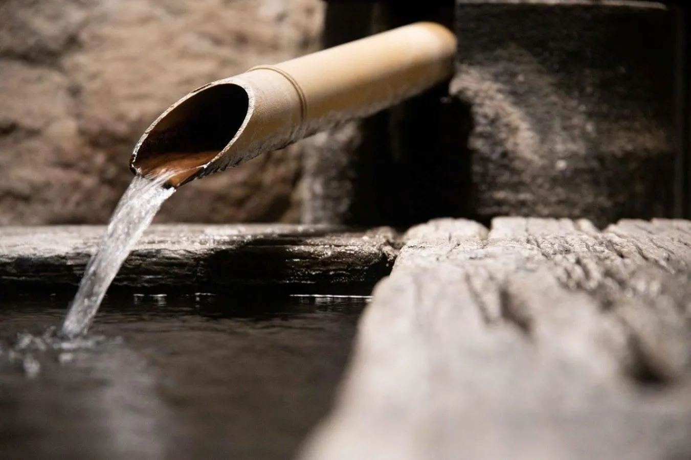 Open Air Bath in Beppu Nagomitsuki