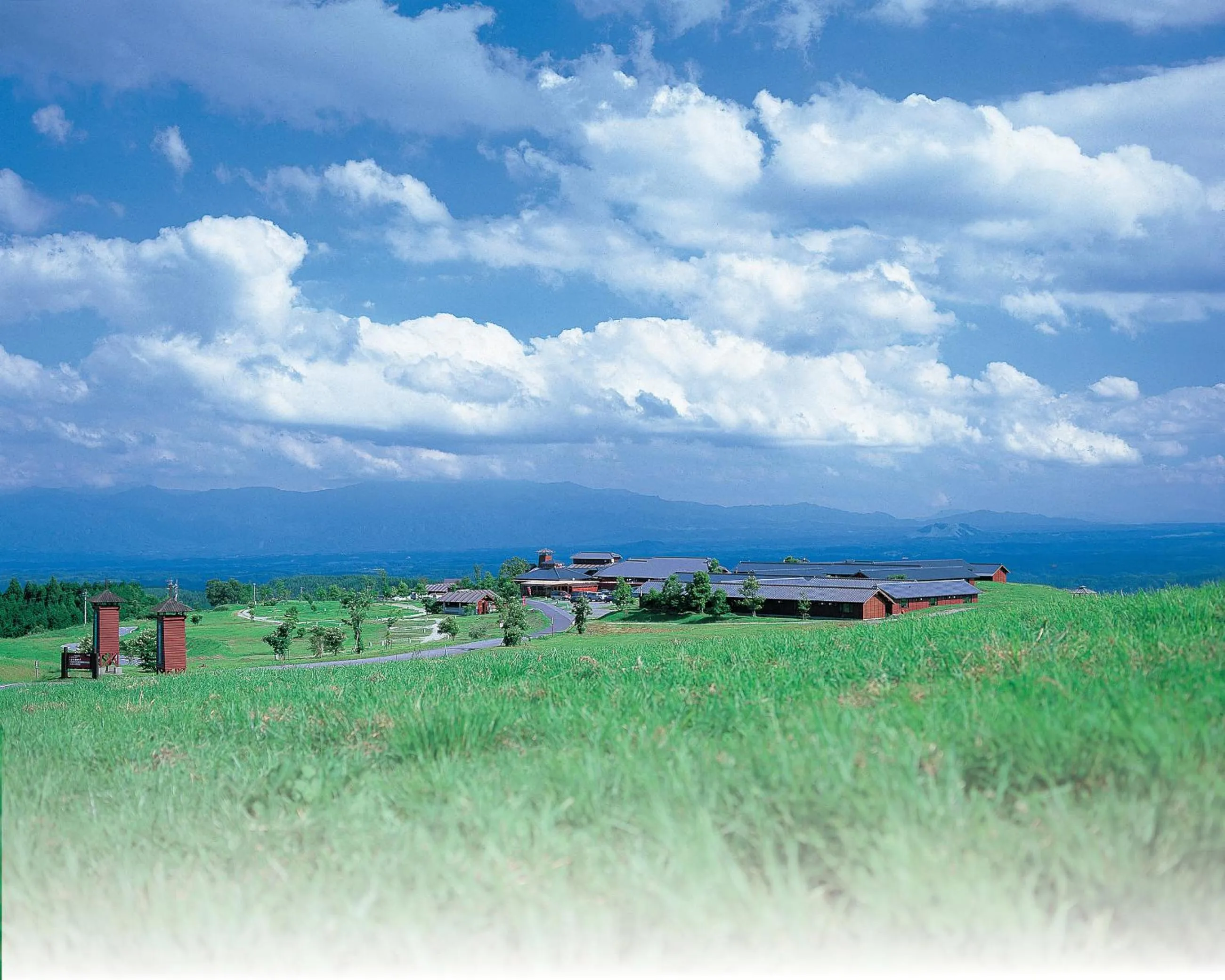 Area and facilities in Kuju Kogen Cottage