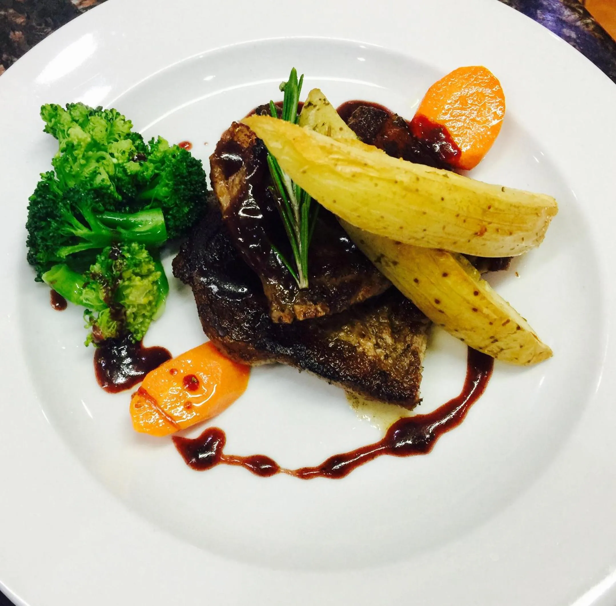 Food close-up in Waterkloof Guest House