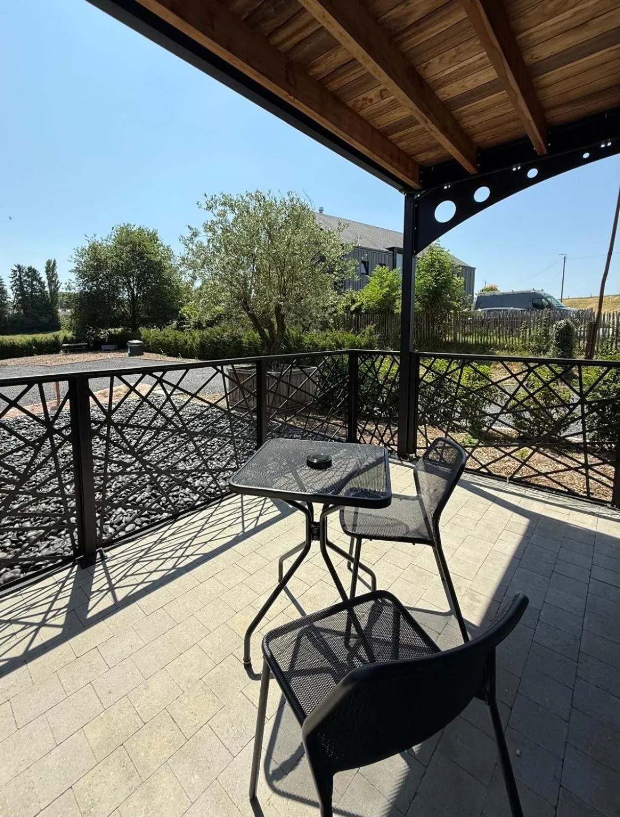 Balcony/Terrace in CC Nomie Hôtel Restaurant