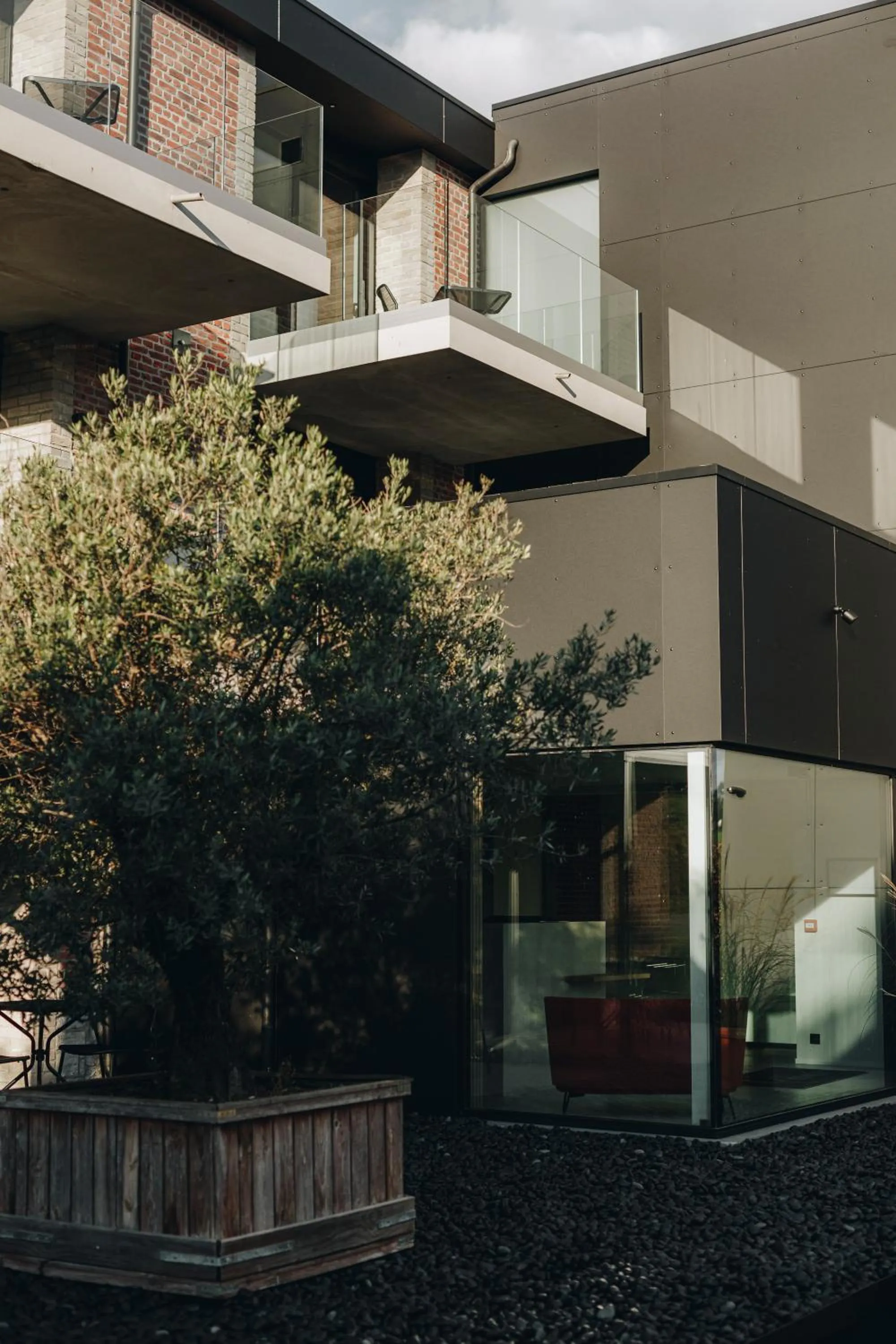 Balcony/Terrace in CC Nomie Hôtel Restaurant