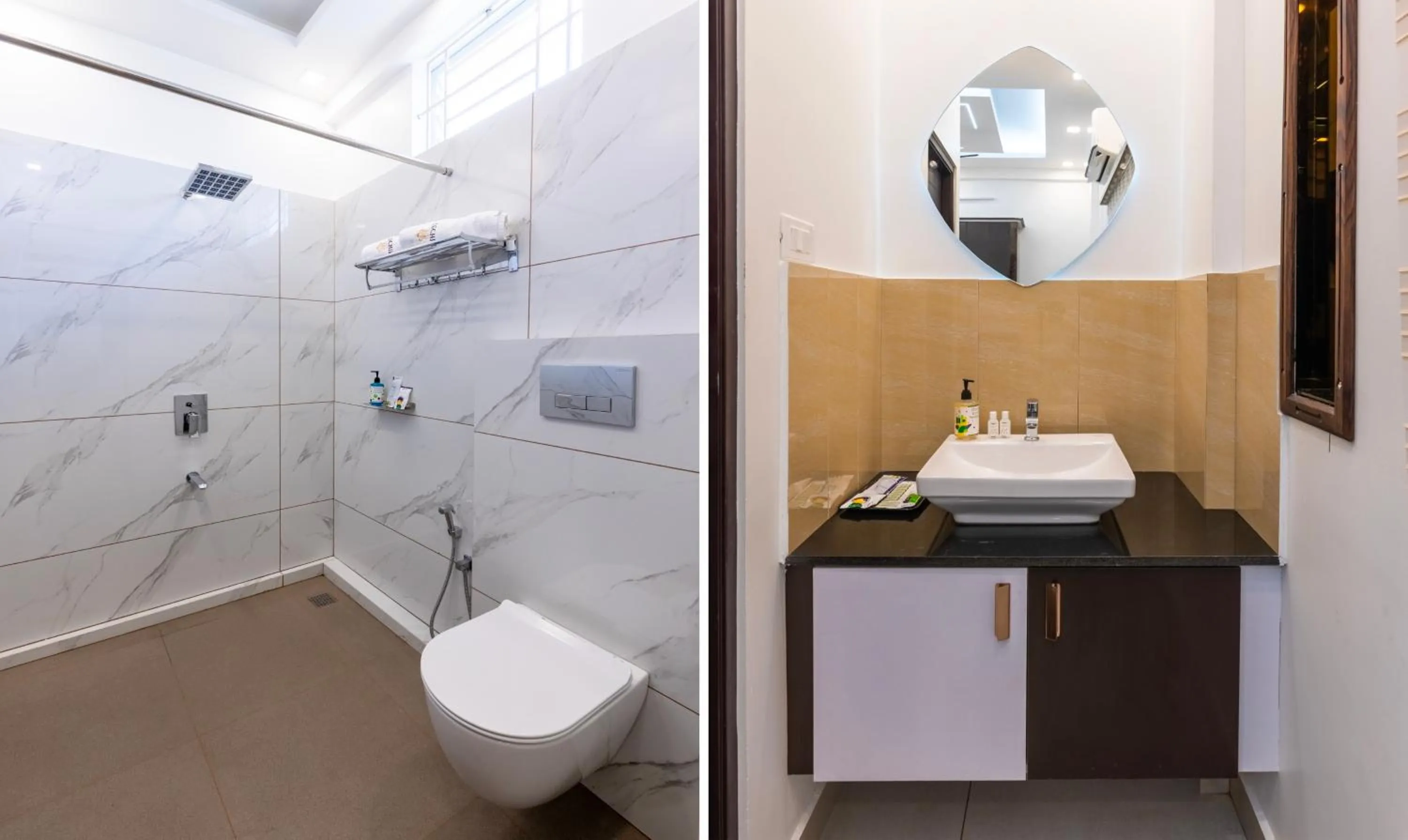 Bathroom in Treebo Premium Cochin Airport, 5 min From Cochin Airport