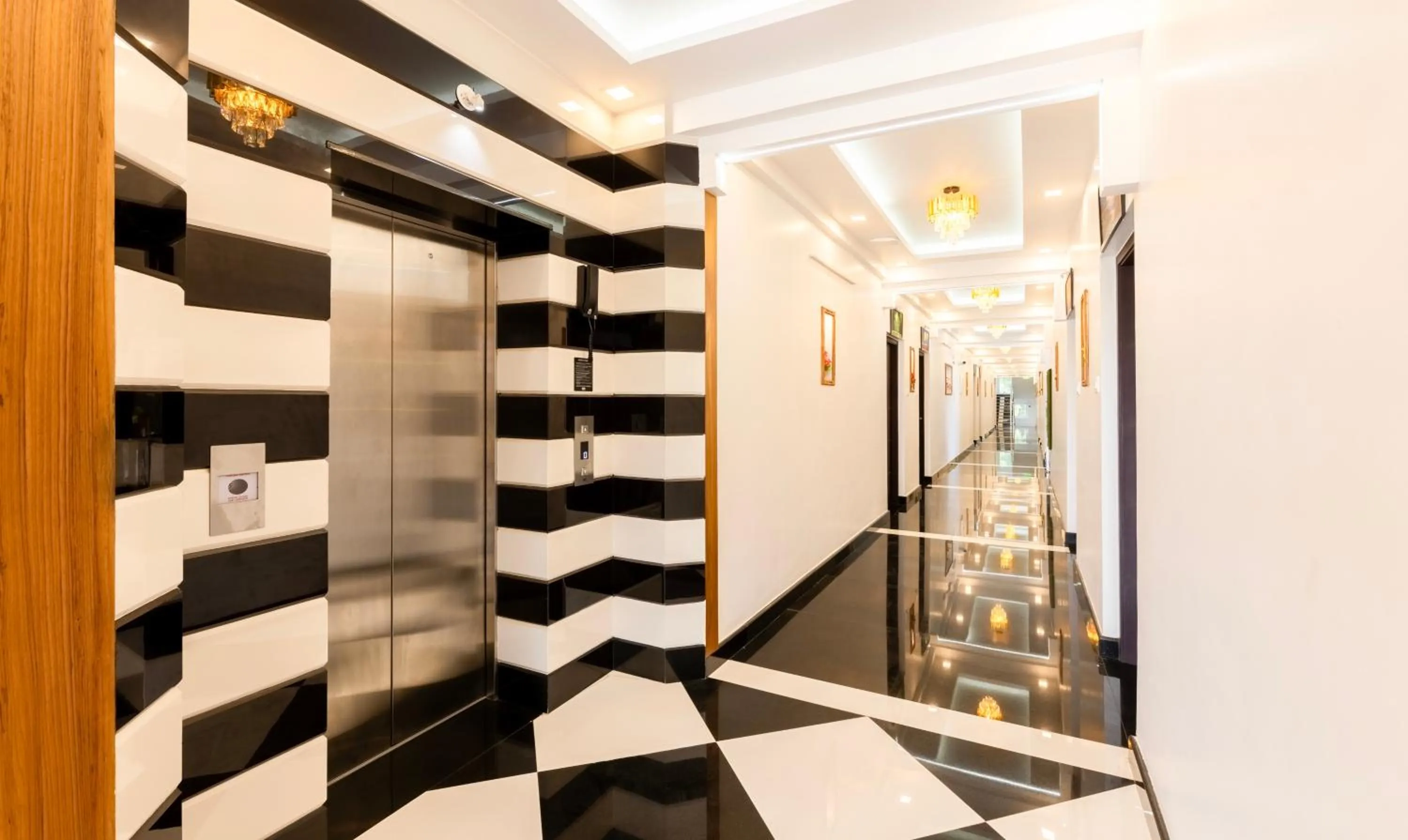 elevator in Treebo Premium Cochin Airport, 5 min From Cochin Airport