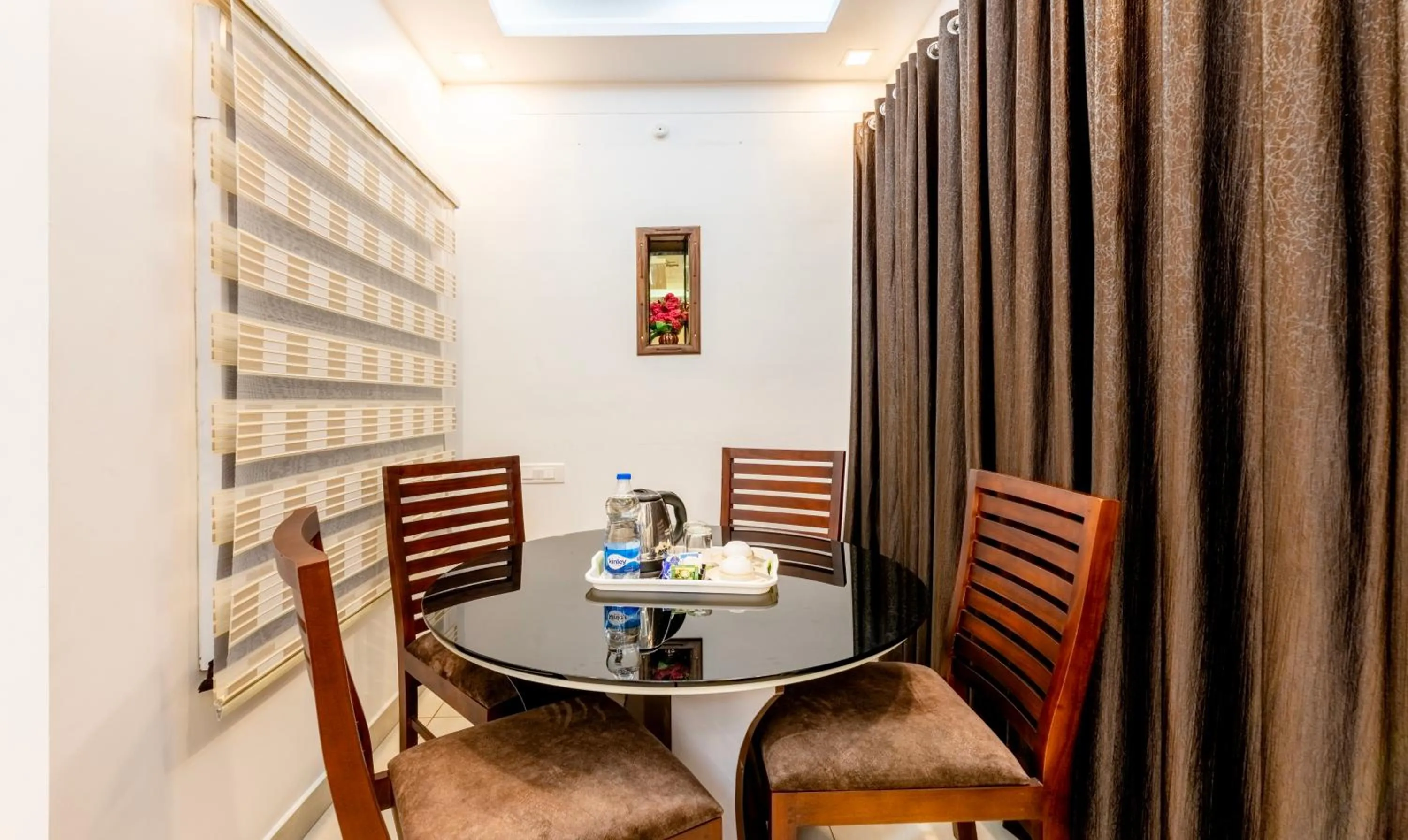 Seating area in Treebo Premium Cochin Airport, 5 min From Cochin Airport