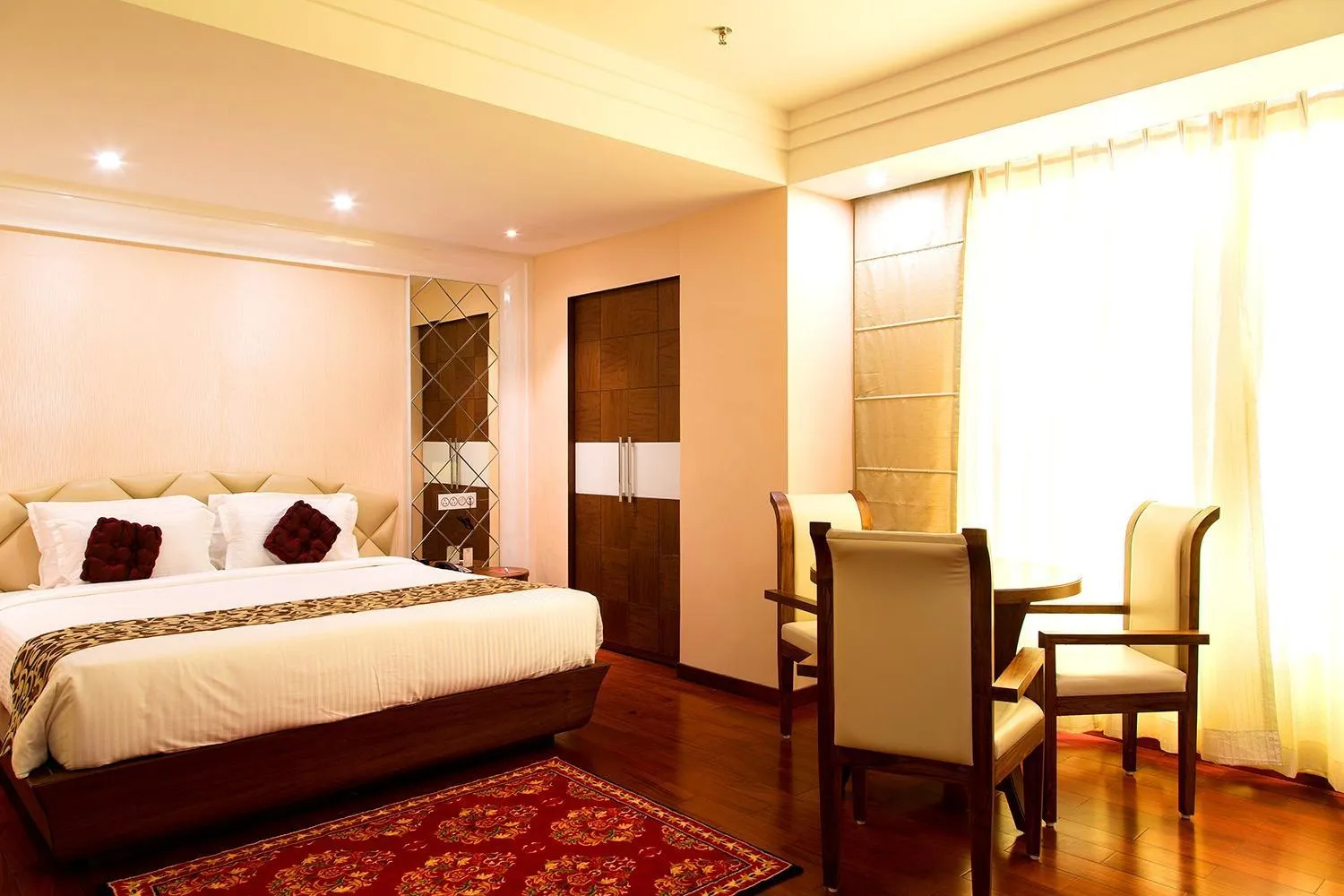 Bedroom, Bed in Hotel Trinity Grand, Raigarh