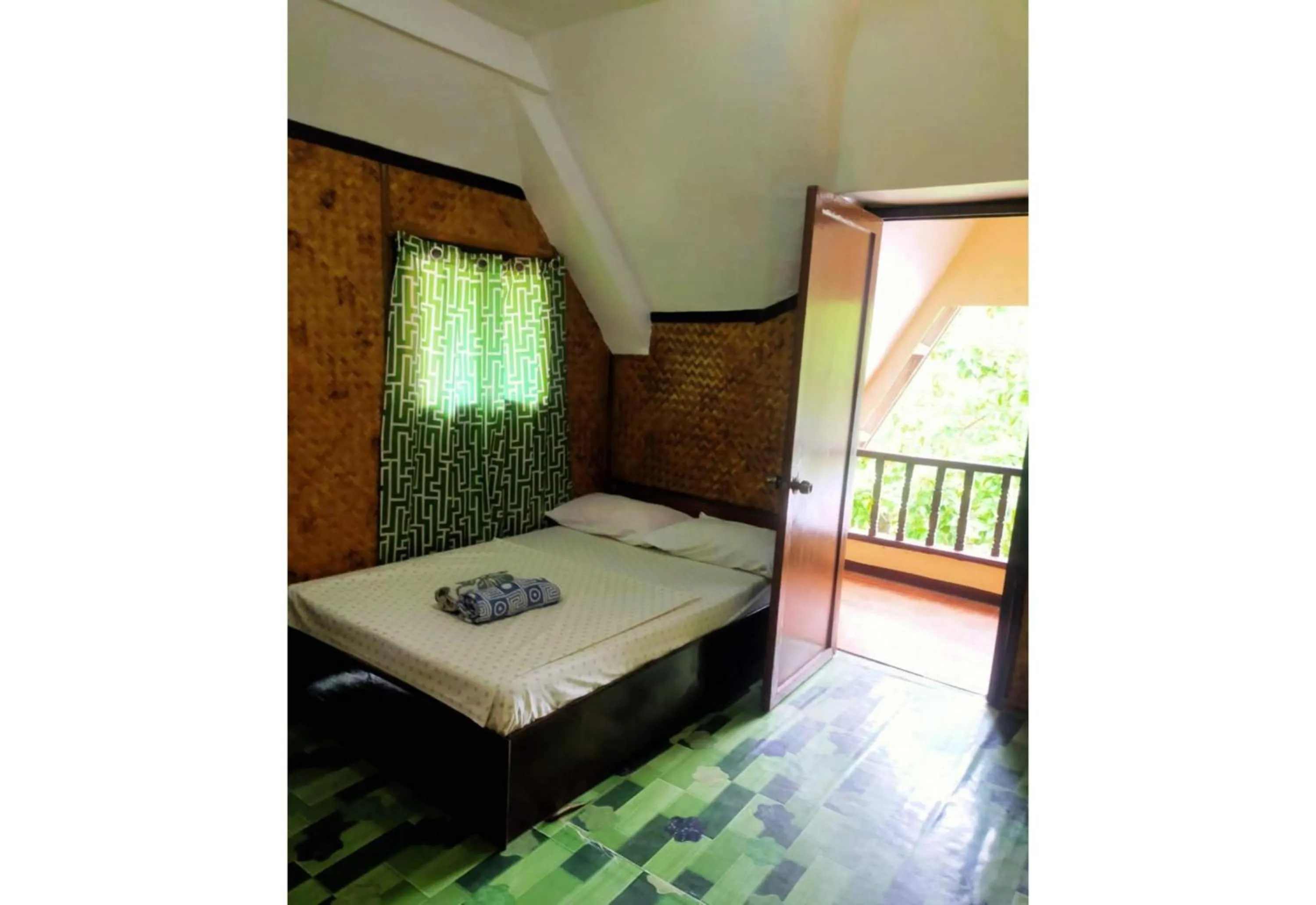 Bed in Moreno's Place