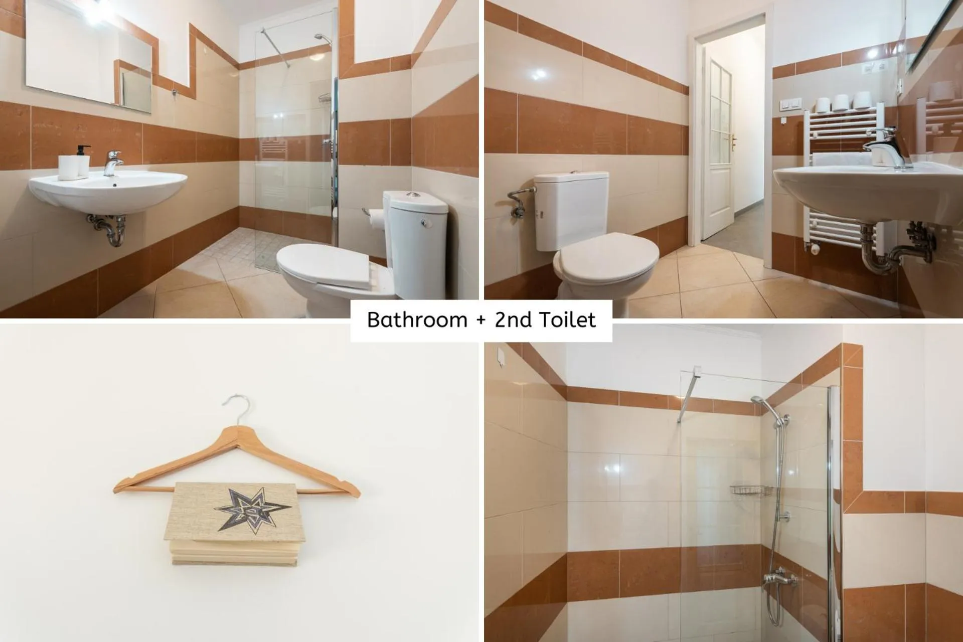 Bathroom in Hybernska Apartments by Pragueforyou