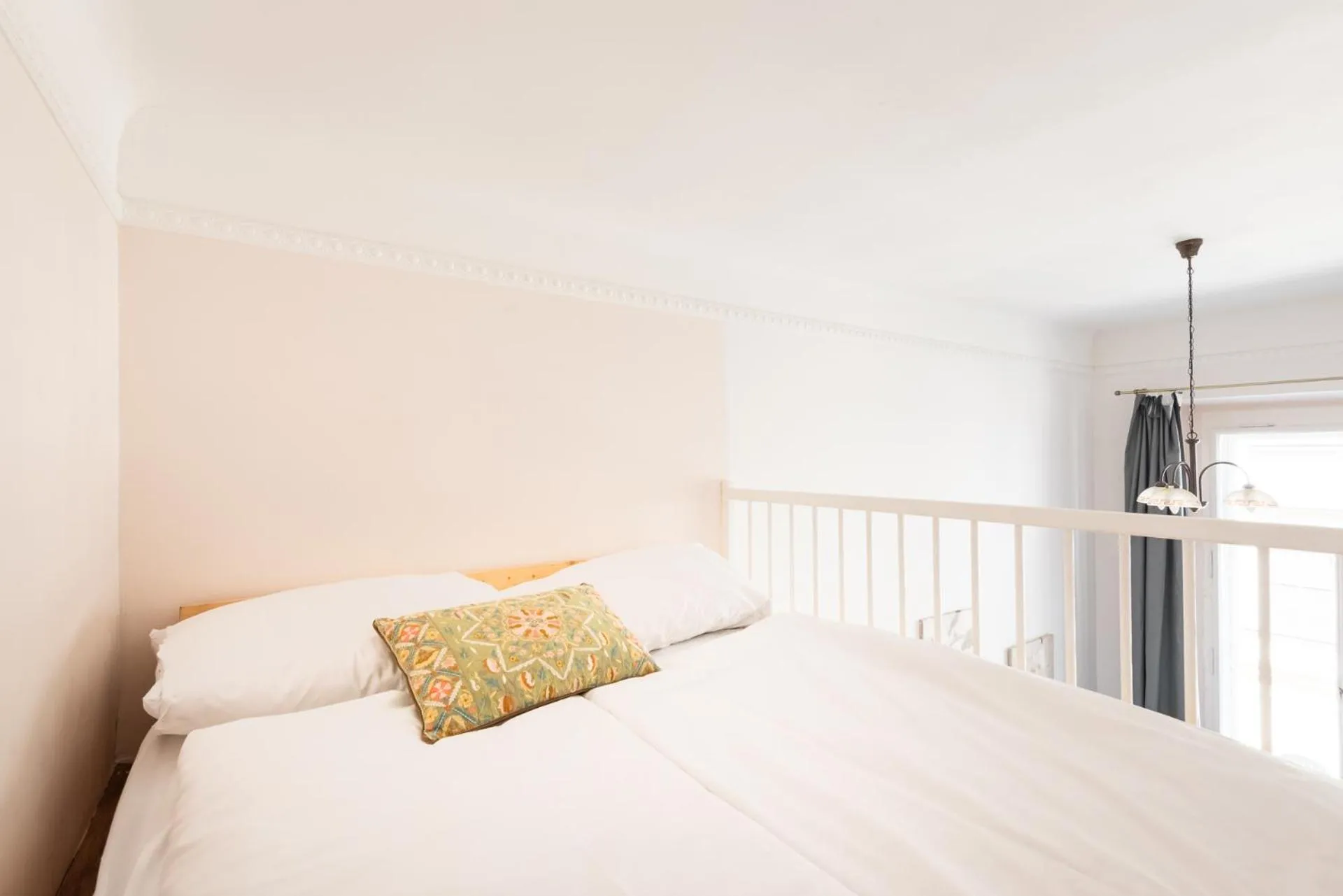 Bed in Hybernska Apartments by Pragueforyou