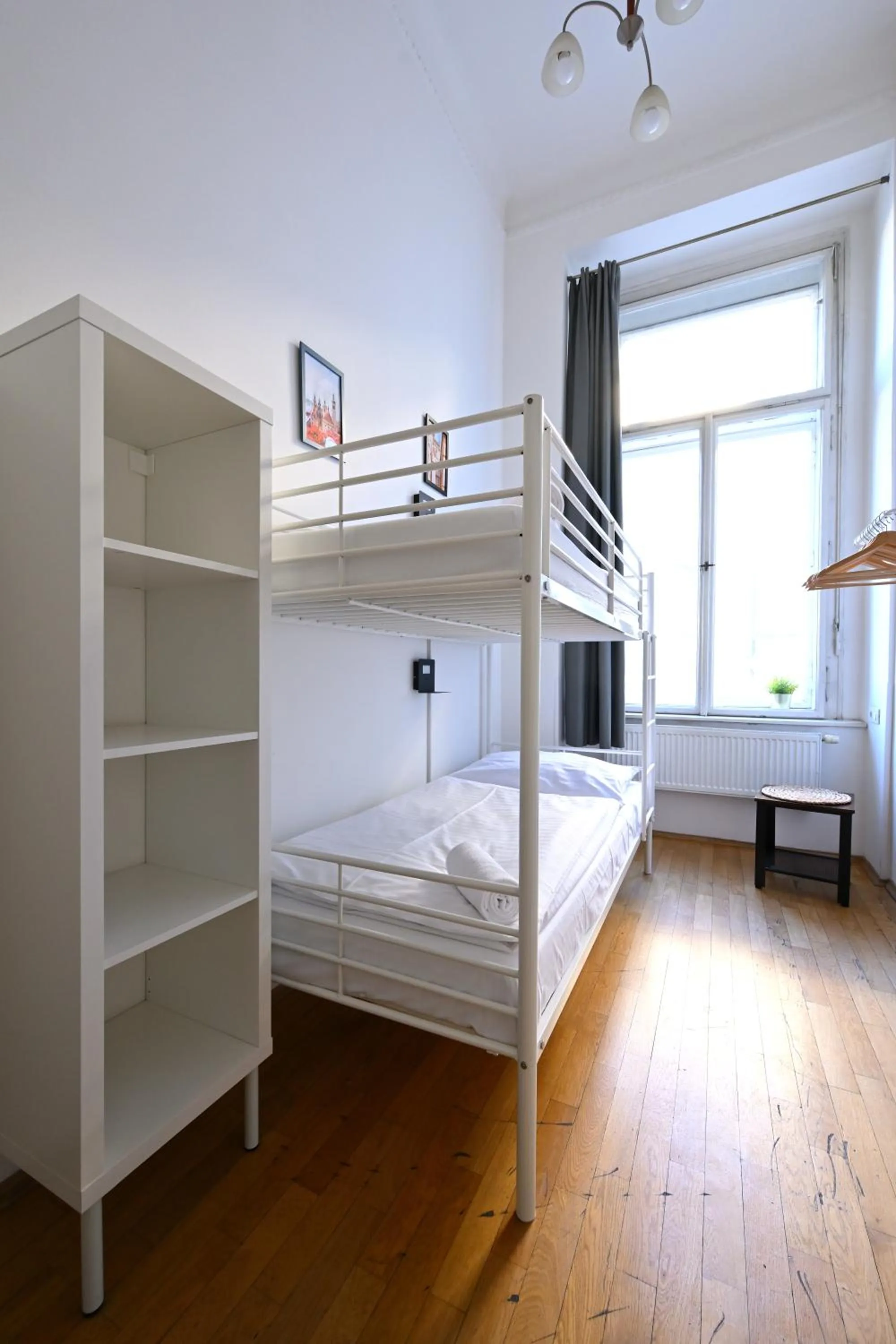 Bed in Hybernska Apartments by Pragueforyou