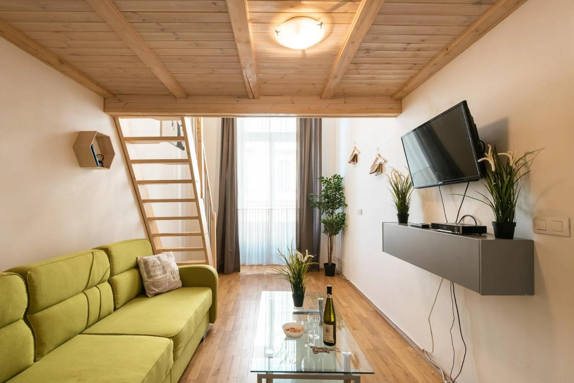 TV and multimedia in Hybernska Apartments by Pragueforyou