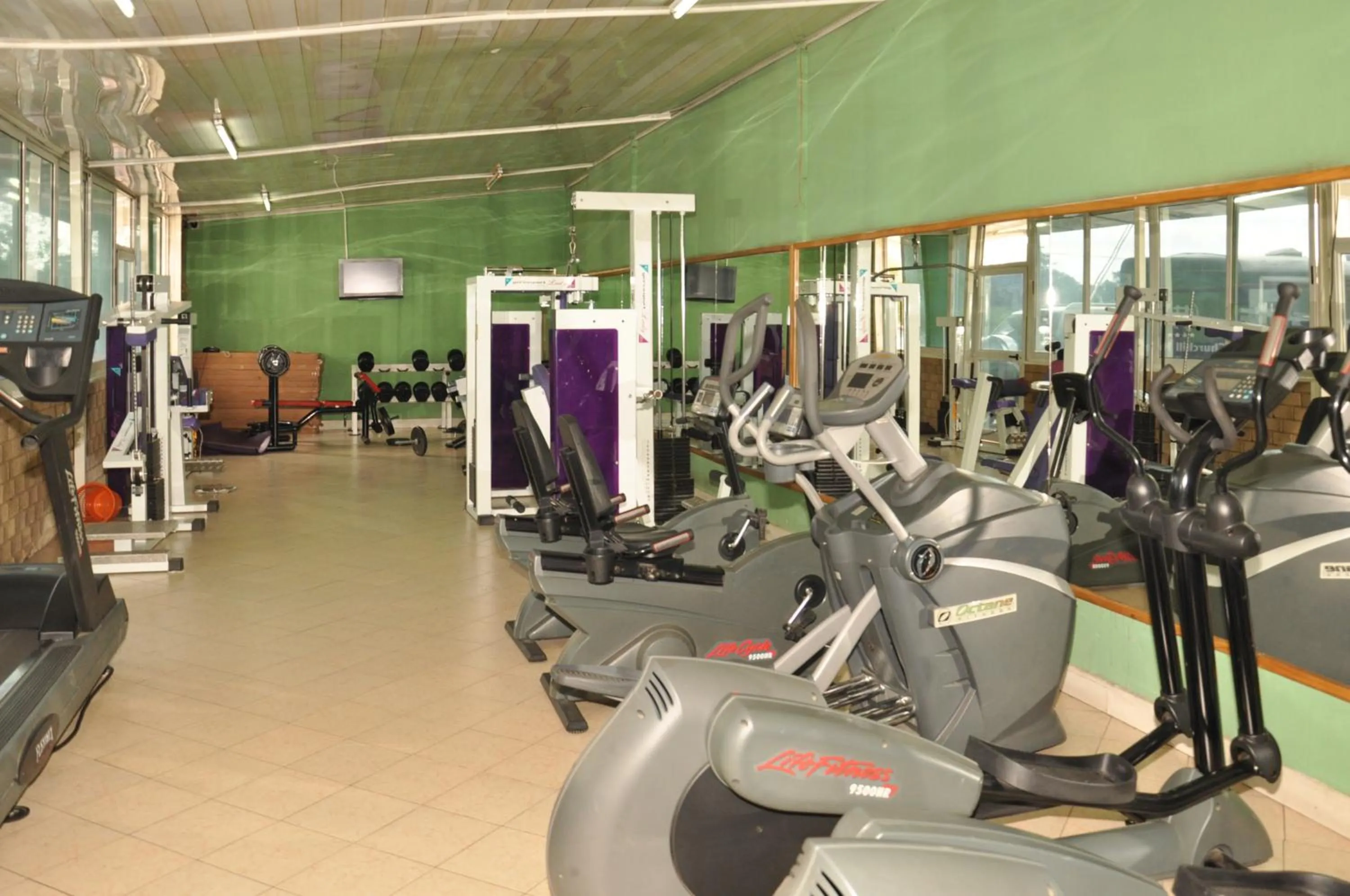 Fitness centre/facilities in Churchill Addis Ababa Hotel