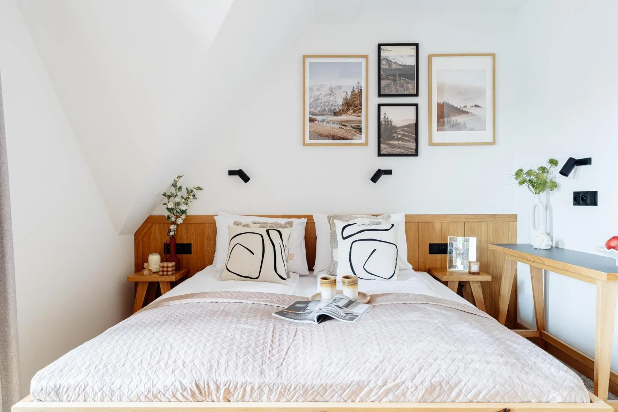 Bed in White Hills - LoftAffair Spa Collection