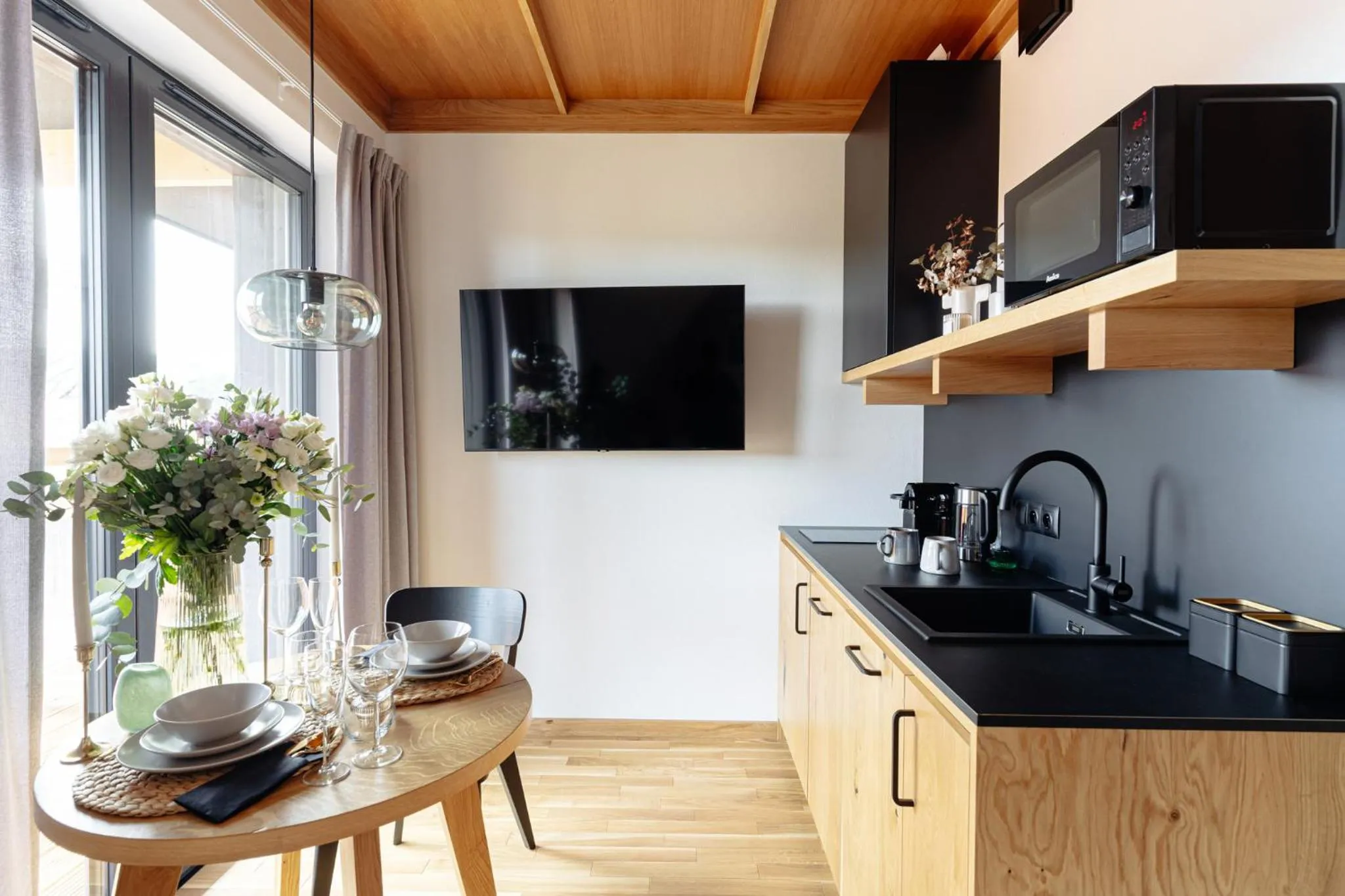 Coffee/tea facilities in White Hills - LoftAffair Spa Collection