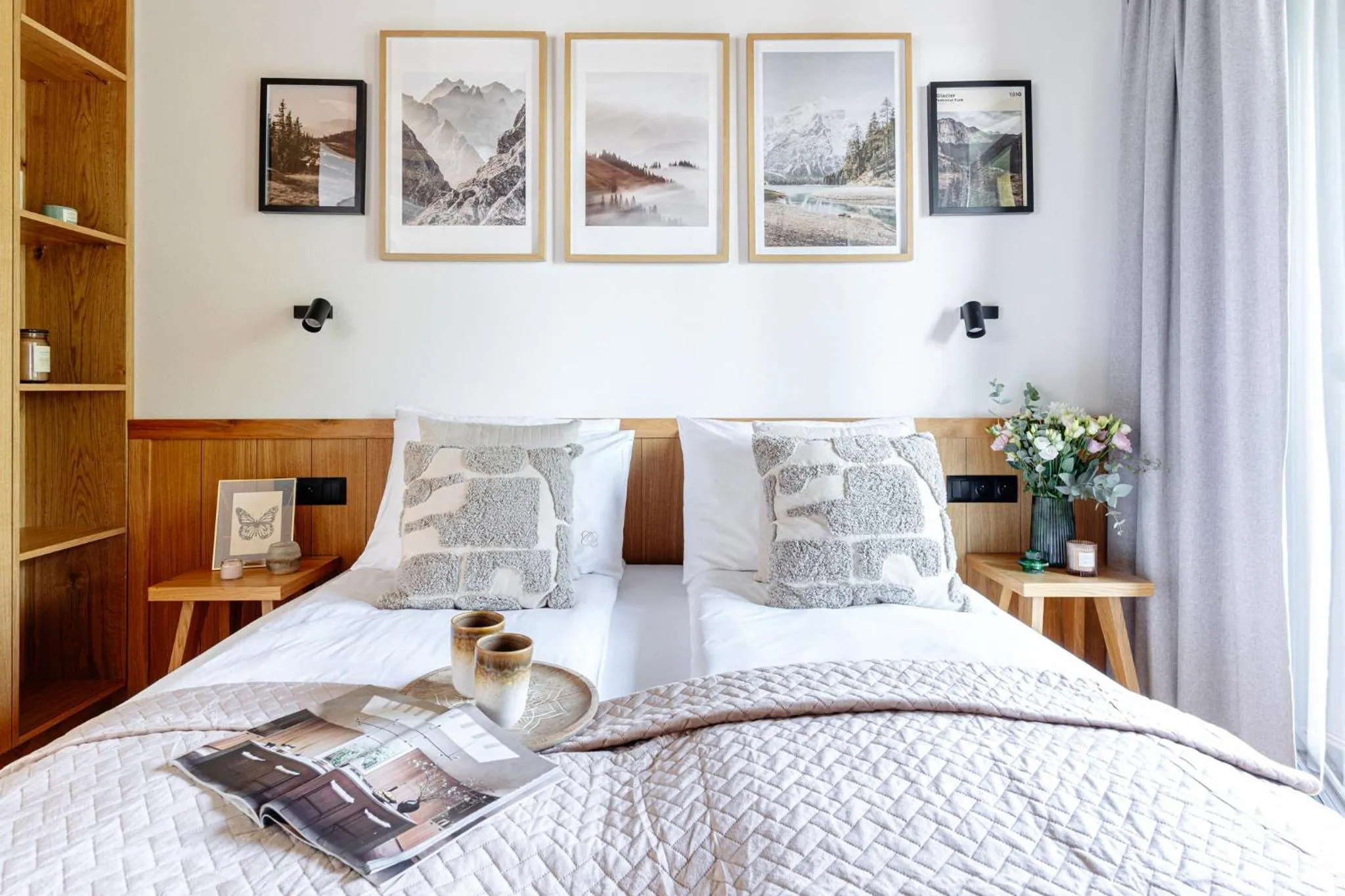 Bed in White Hills - LoftAffair Spa Collection