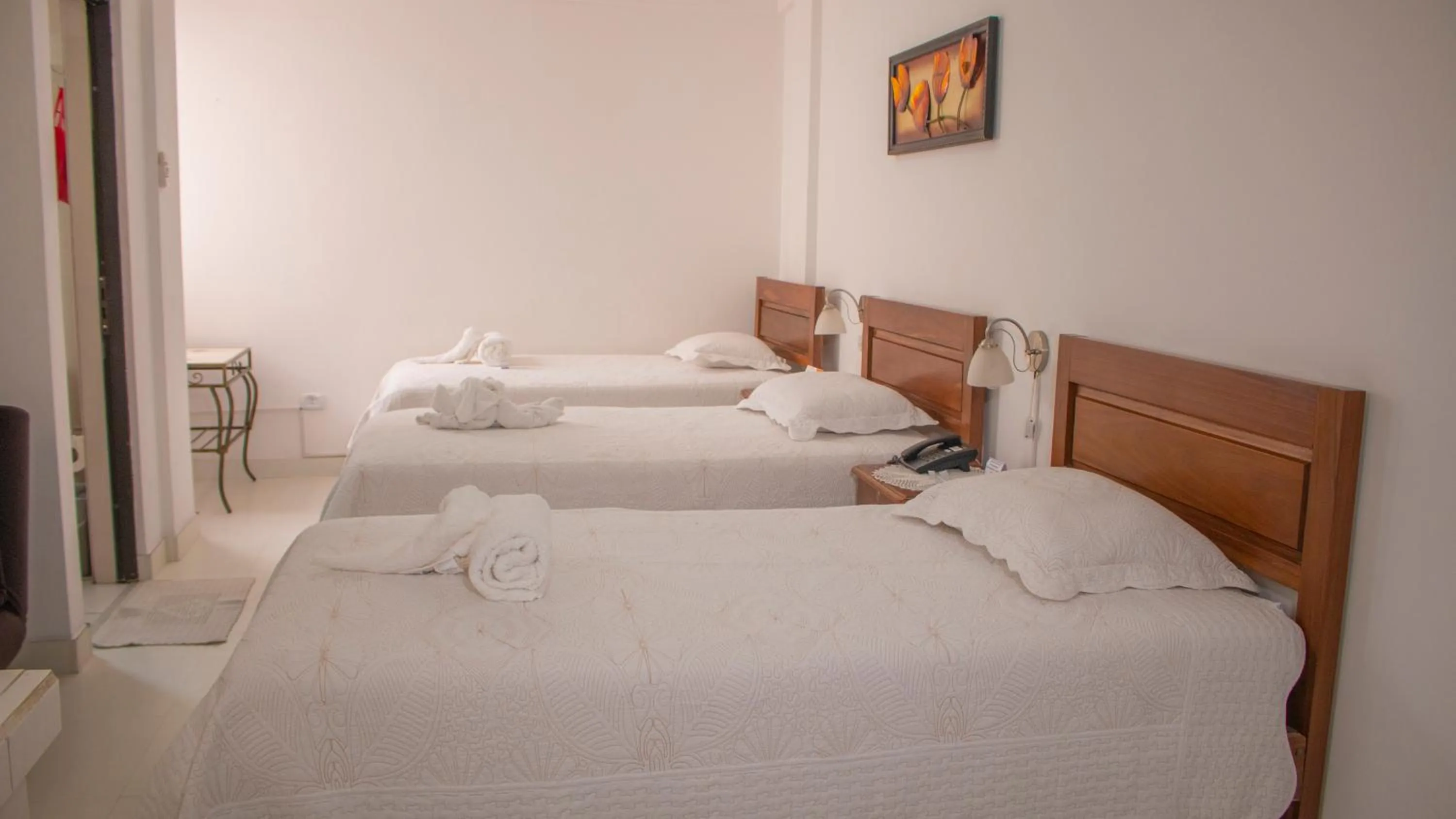 Bed in Buen Retiro Apart Hotel