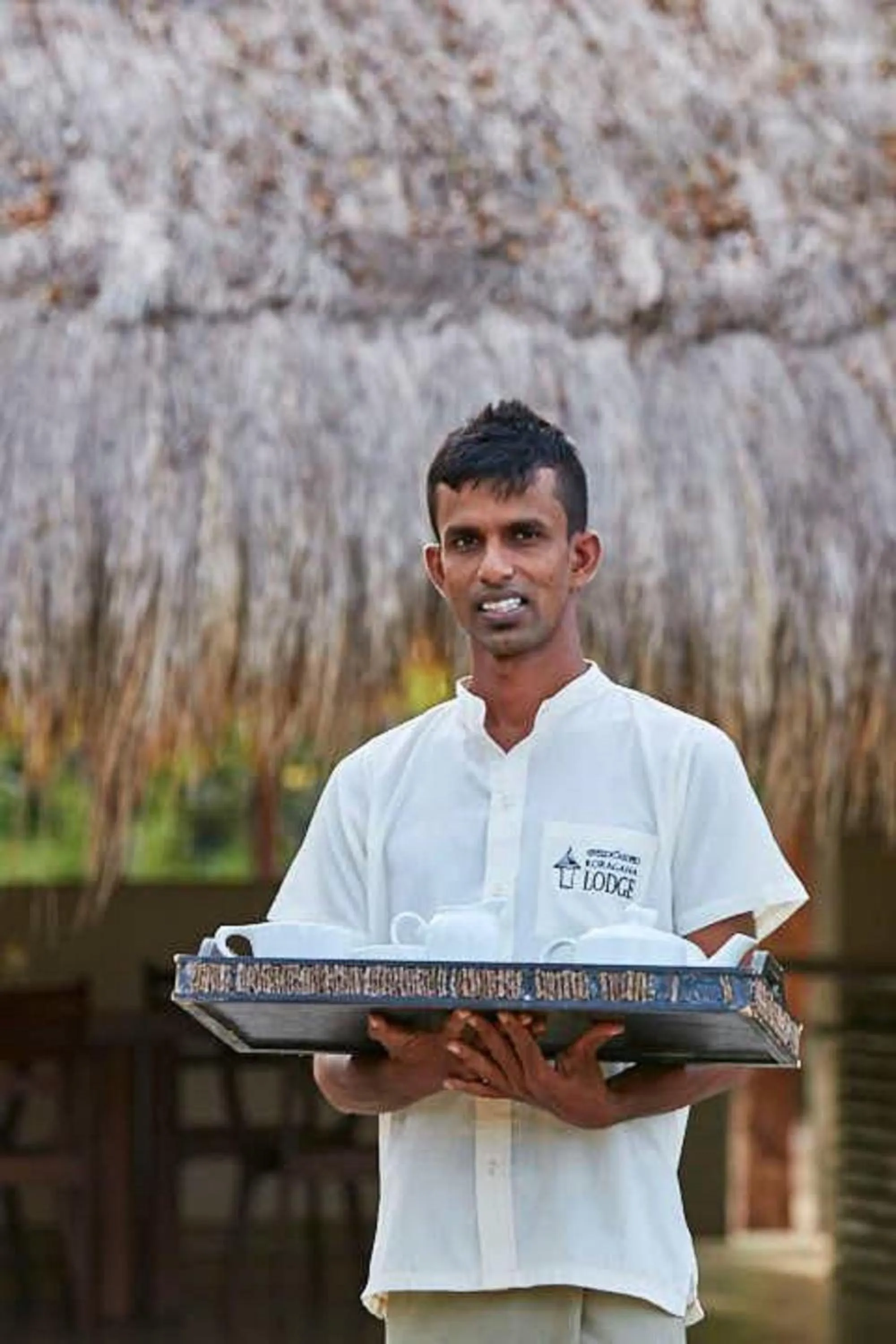 Staff in Koragaha Lodge - Yala