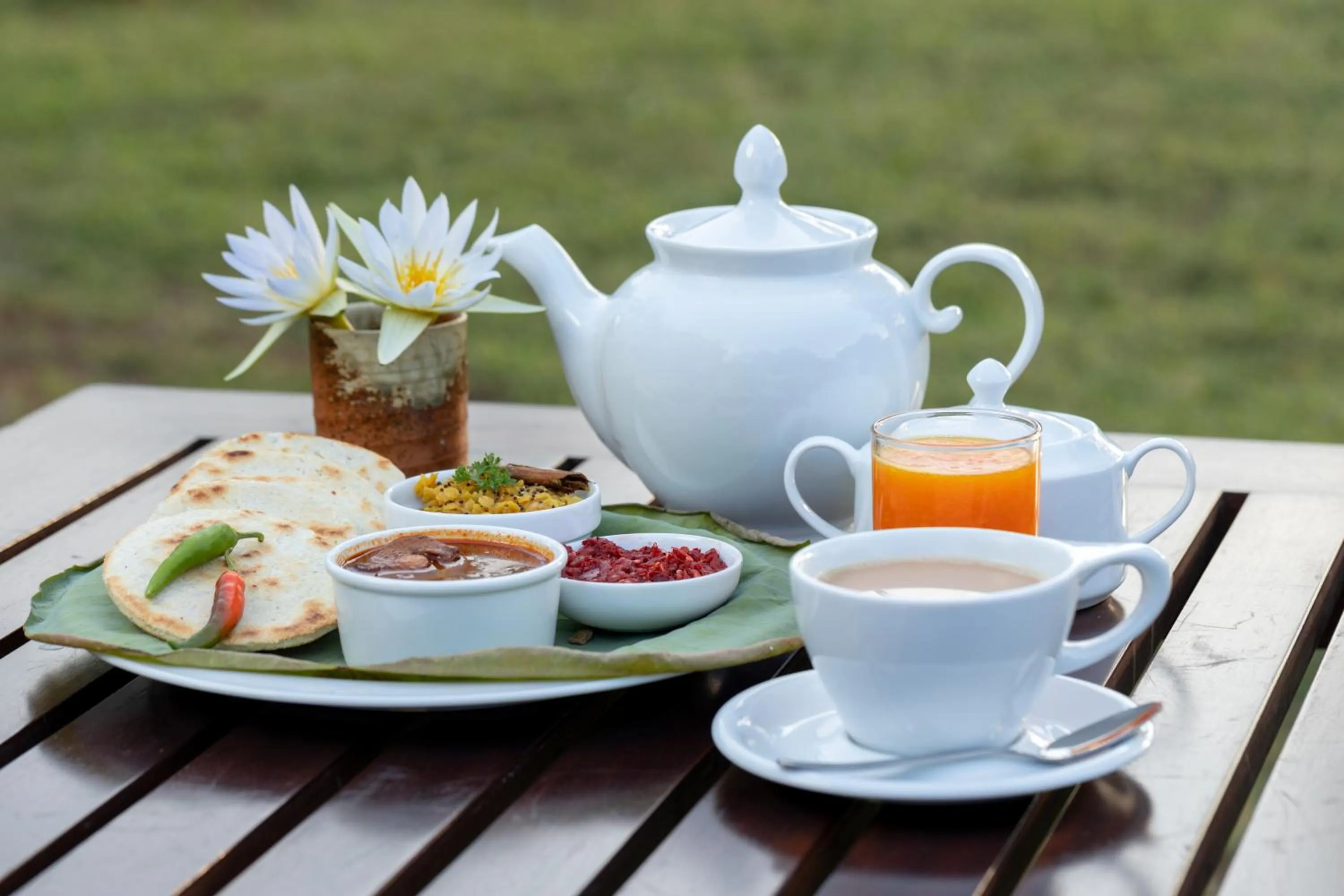 Restaurant/places to eat in Koragaha Lodge - Yala