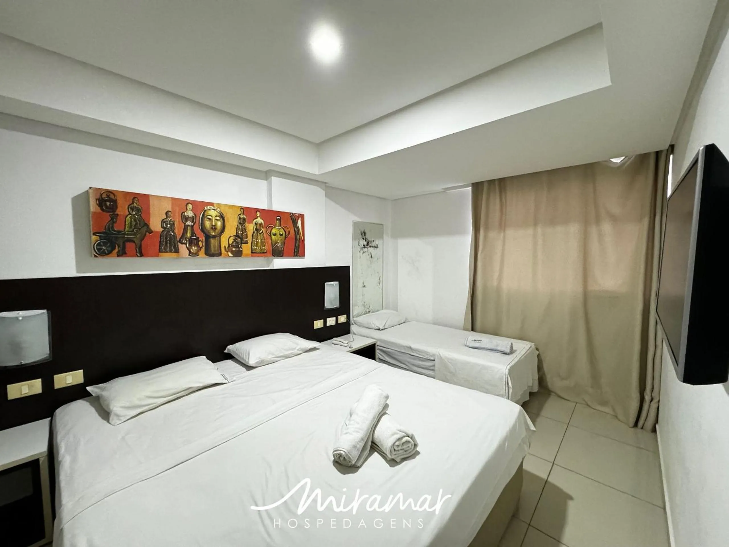 Bedroom in Marinas flat - Cabo Branco