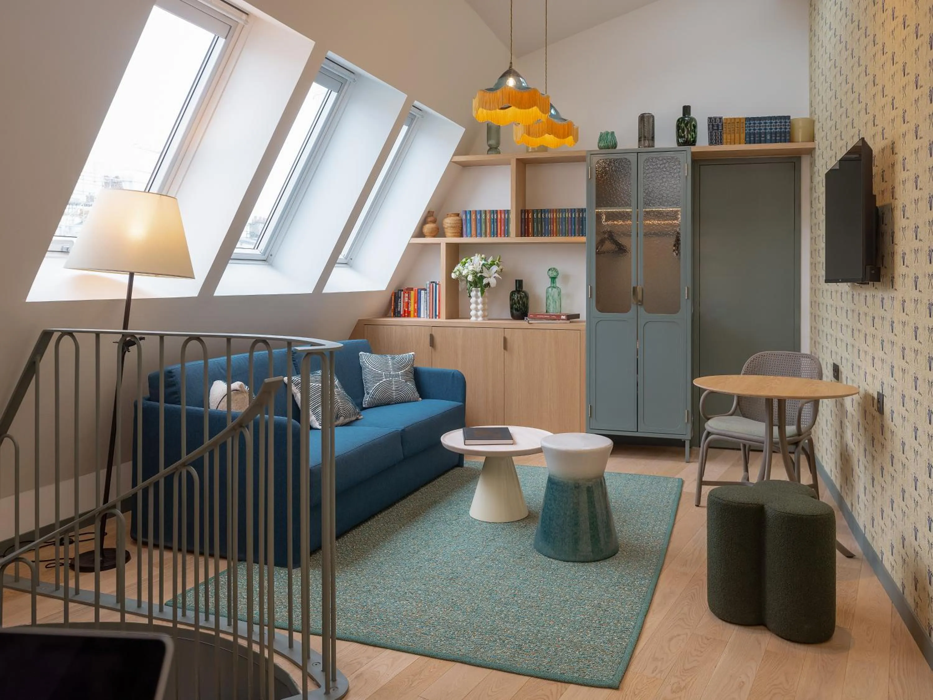 Living room in Miss Fuller